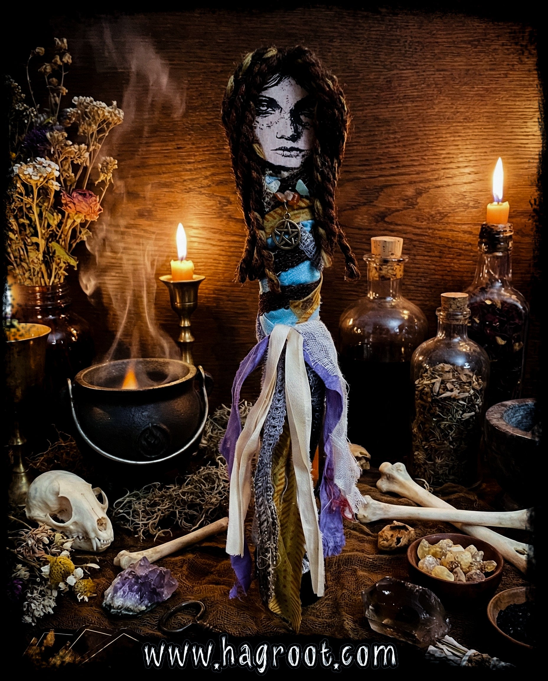Protection + Harmony - Spirit Infused Art Doll