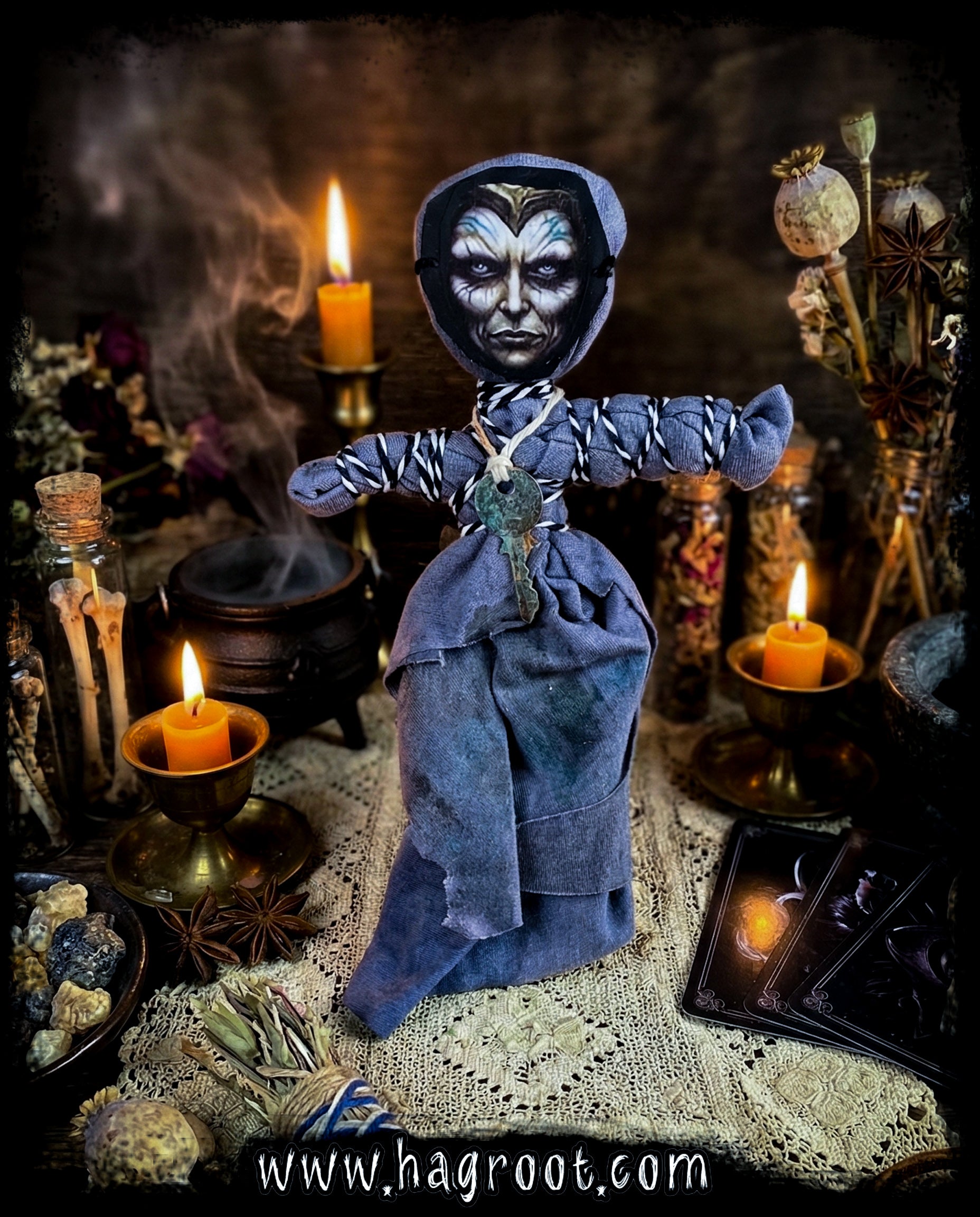 Moon Mystic - Conjure Doll, Intention Doll, Spirit Doll