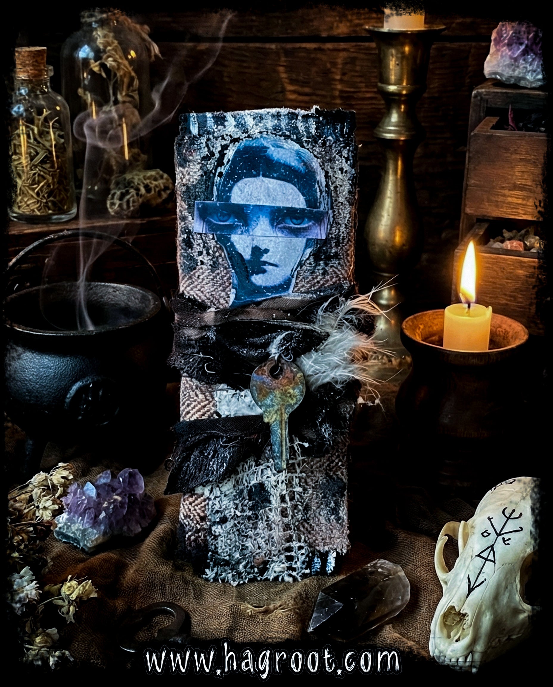 Moon Medicine - Art Doll, Medicine Doll, Spirit Doll