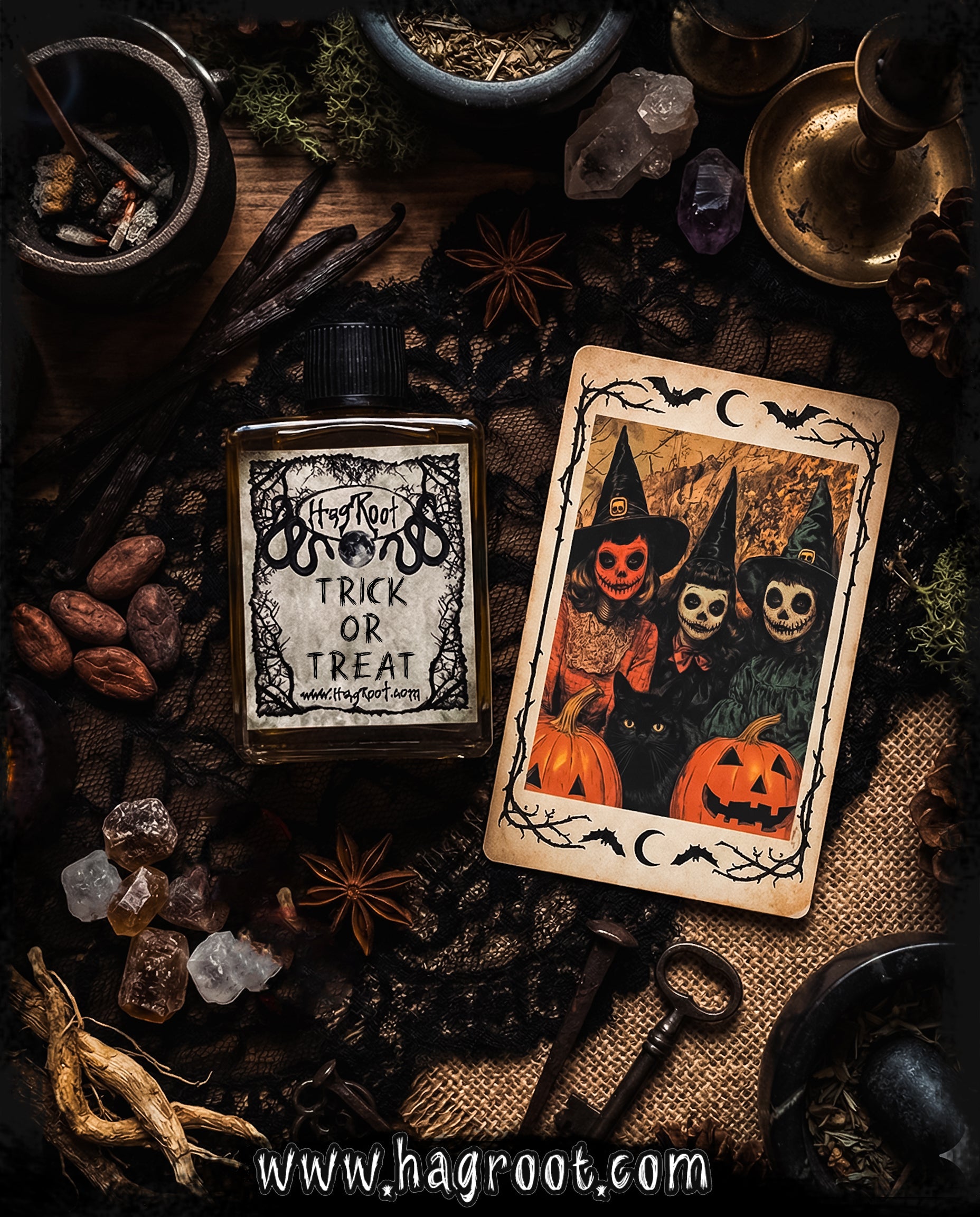 TRICK OR TREAT-(Halloween Candy, Vanilla, Cocoa, Sugar, Strawberry)-Perfume, Cologne, Anointing, Ritual Oil