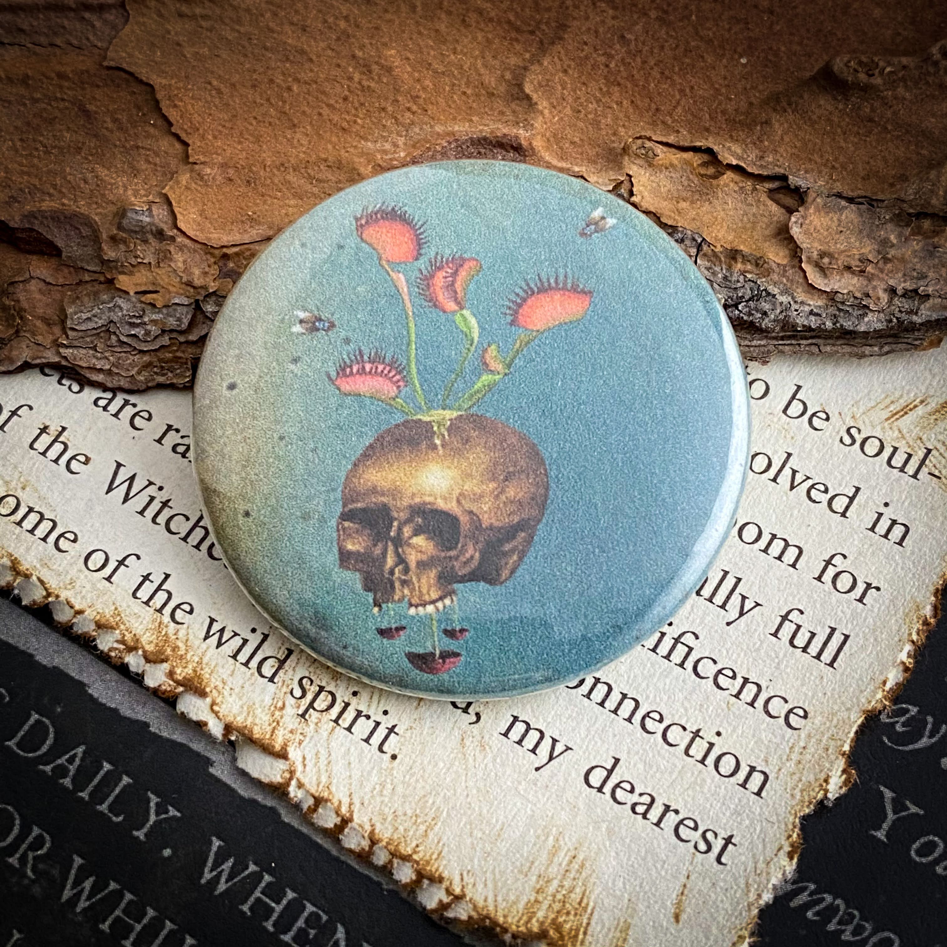 Survival - Hand Pressed Button/Pin - 1.5"