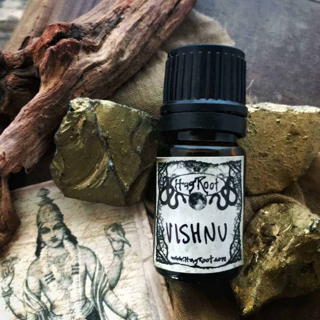 VISHNU-(Cedar, Amber, Musk, Patchouli, Cypress, Palo Santo)-Perfume, Cologne, Anointing, Ritual Oil