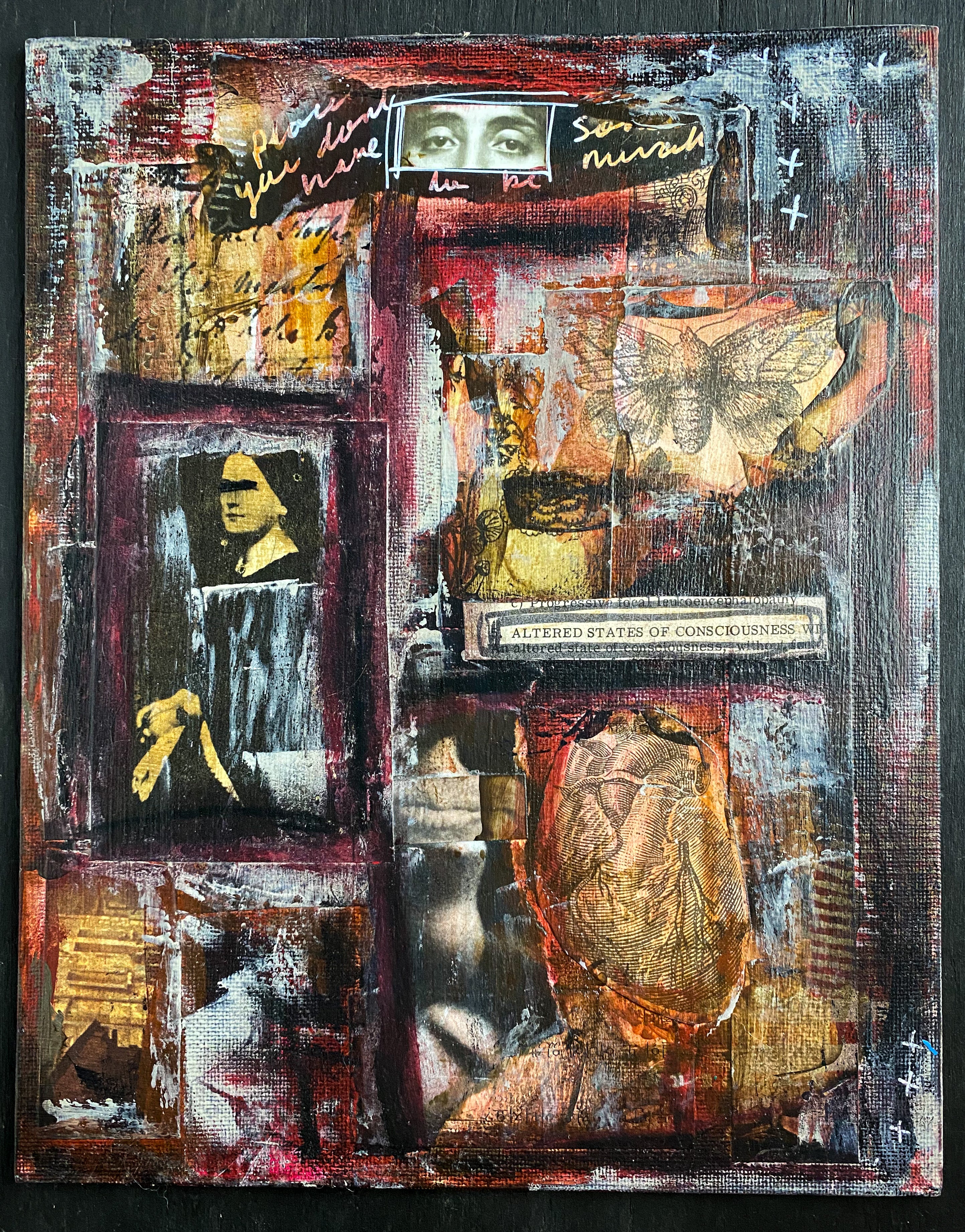 Altered States - Original Mixed Media Collage