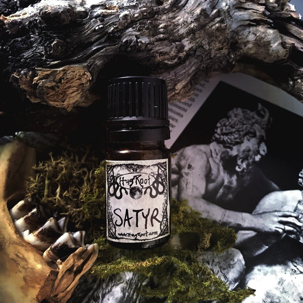 SATYR-(Pine, Sandalwood, Peppercorn, Musk, Cedar, Vetiver)-Perfume, Cologne, Anointing, Ritual Oil