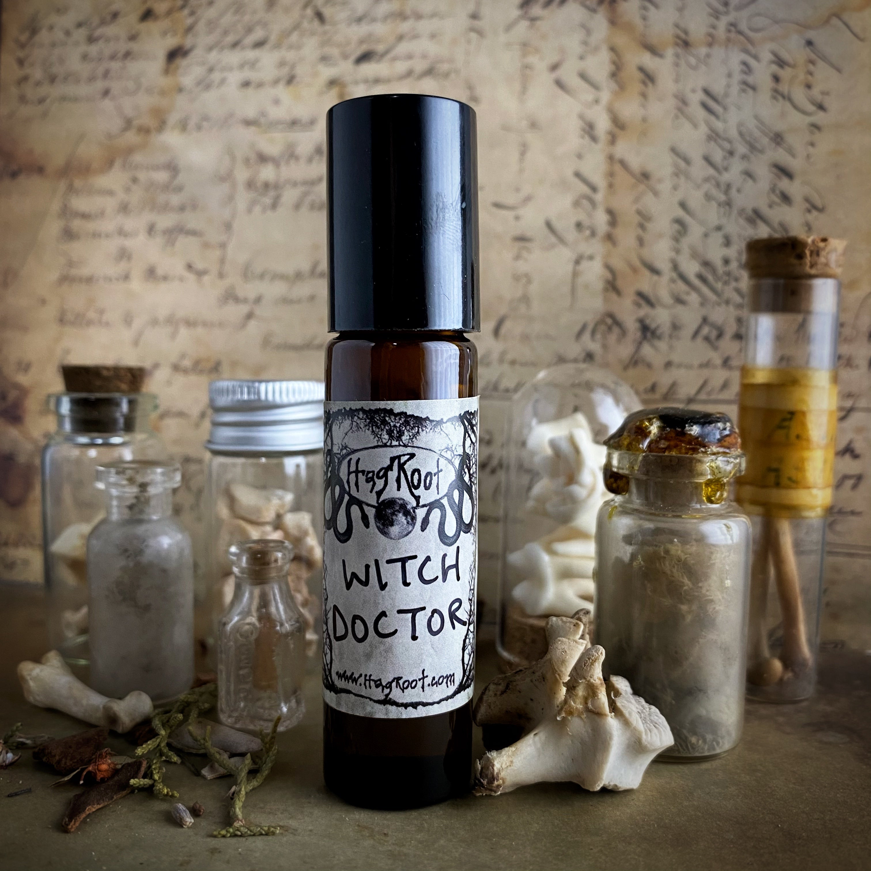 WITCH DOCTOR-(Balsam Fir, Sage, Eucalyptus, Palmarosa, Ylang Ylang, Sandalwood, Black Pepper)-Perfume, Cologne, Anointing, Ritual Oil