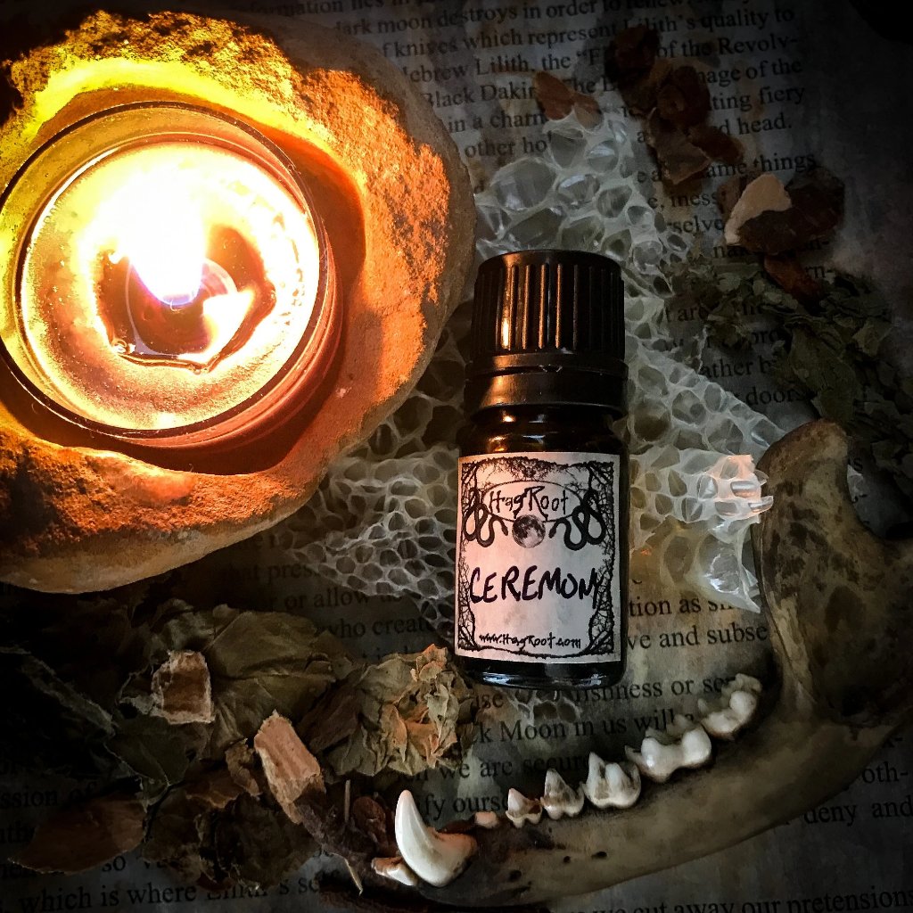 CEREMONY-(Cacao, Burnt Offerings, Carnation, Sandalwood, Tobacco)-Perfume, Cologne, Anointing, Ritual Oil