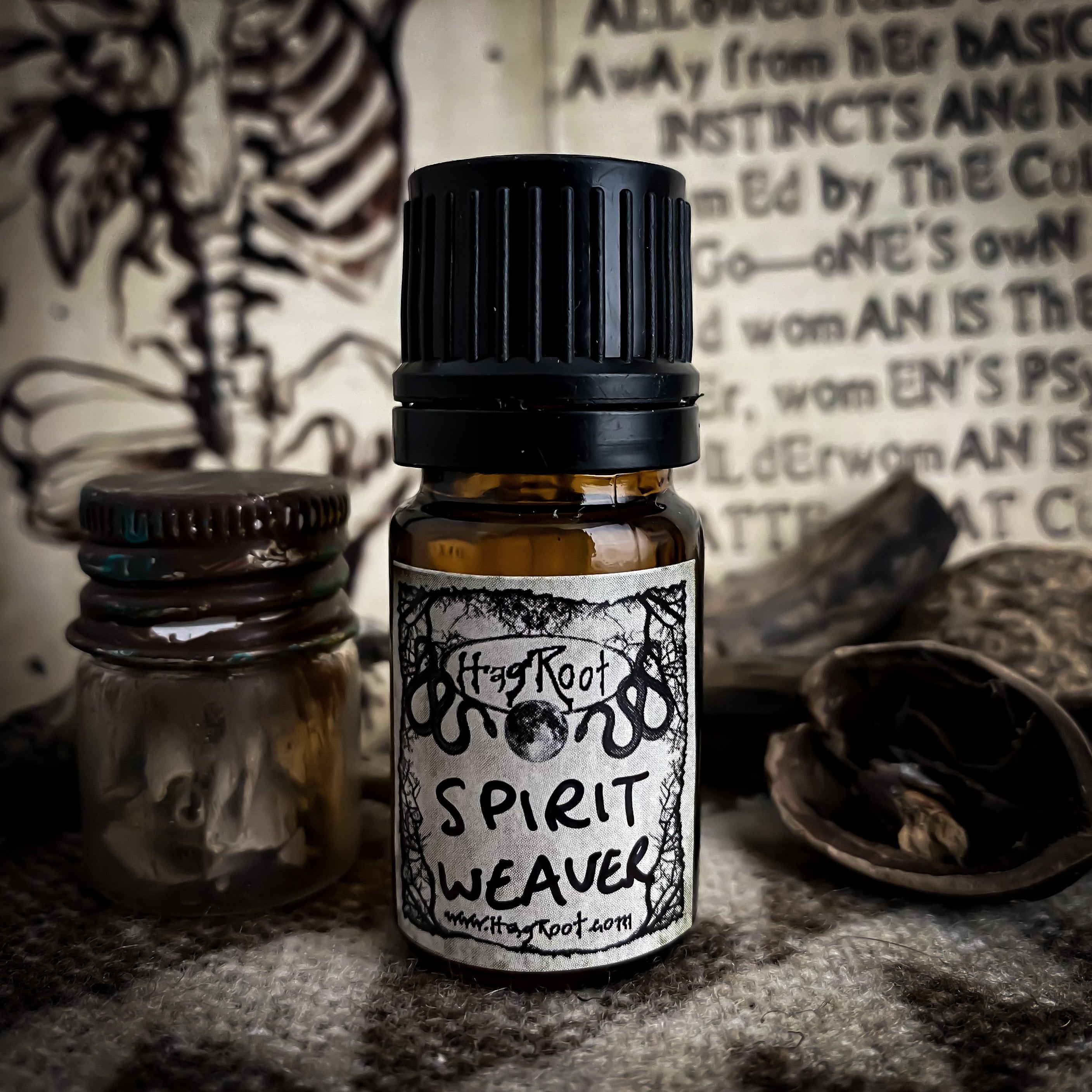 SPIRIT WEAVER-(Warm Spices, Fresh Baked Offerings and Fire)-Perfume, Cologne, Anointing, Ritual Oil