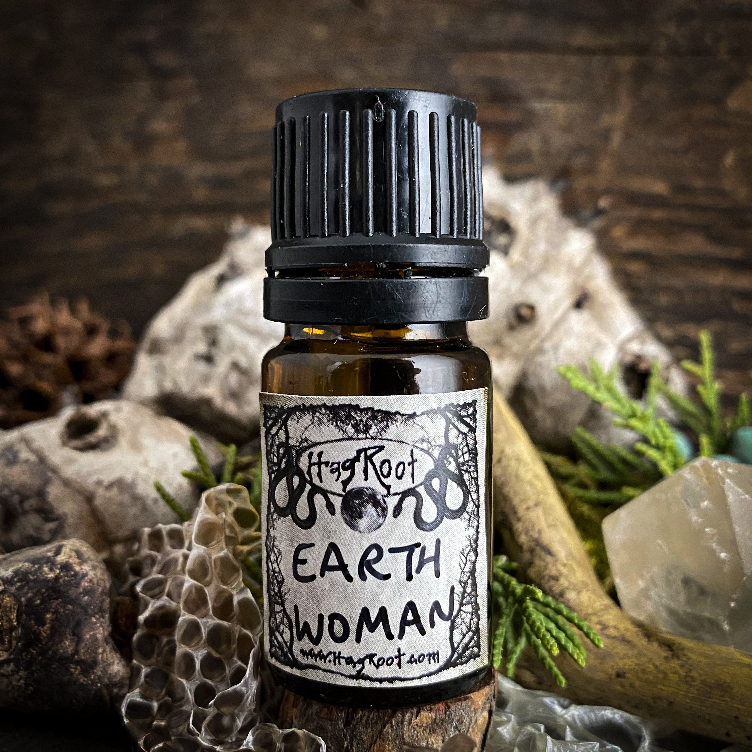 EARTH WOMAN-(Cedar, Pine, Honey, Sweetgrass, Fig)-Perfume, Cologne, Anointing, Ritual Oil
