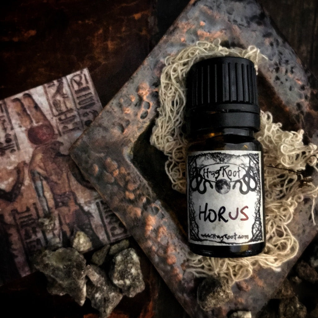 HORUS-(Cypress, Grapefruit, Juniper Berries, Fir)-Perfume, Cologne, Anointing, Ritual Oil