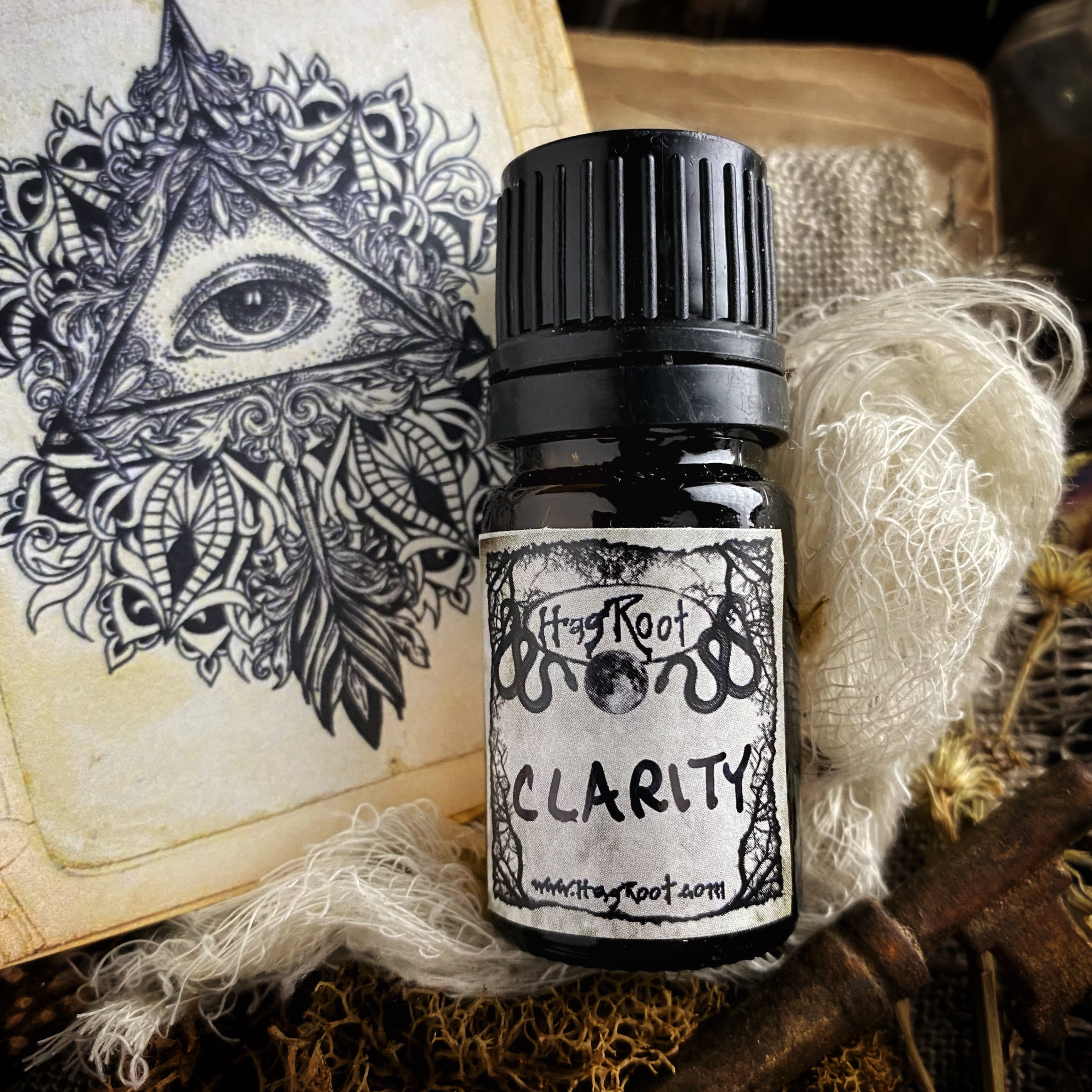 CLARITY-(Ylang Ylang, Mandarin Orange, Fig, Vetiver, Tea Leaves, Bergamot)-Perfume, Cologne, Anointing, Ritual Oil
