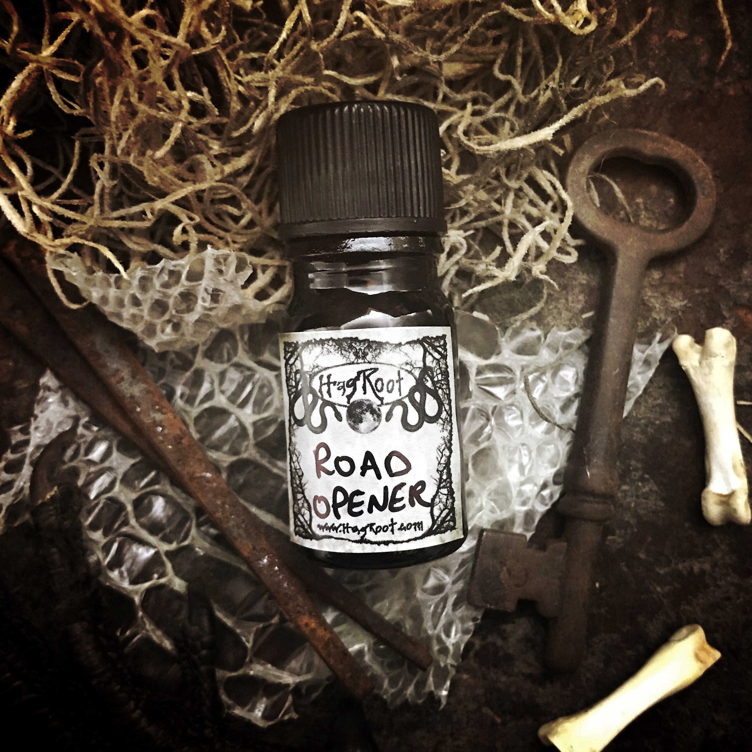 ROAD OPENER-(Copaiba Wood, Cedar, Black Pepper, Birch, Sandalwood, Rum, Tobacco)-Perfume, Cologne, Anointing, Ritual Oil