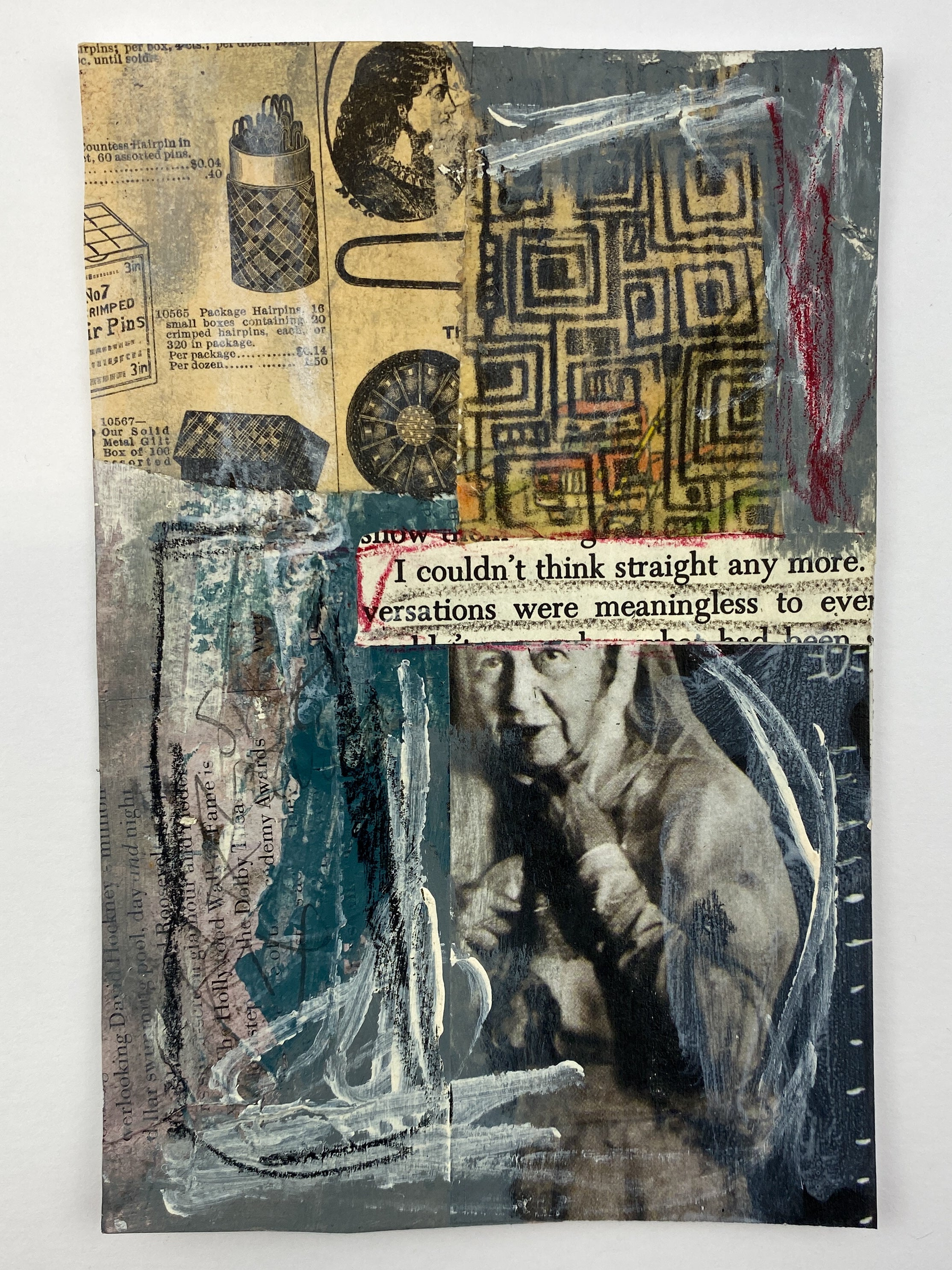 Fix - Original Mixed Media Collage