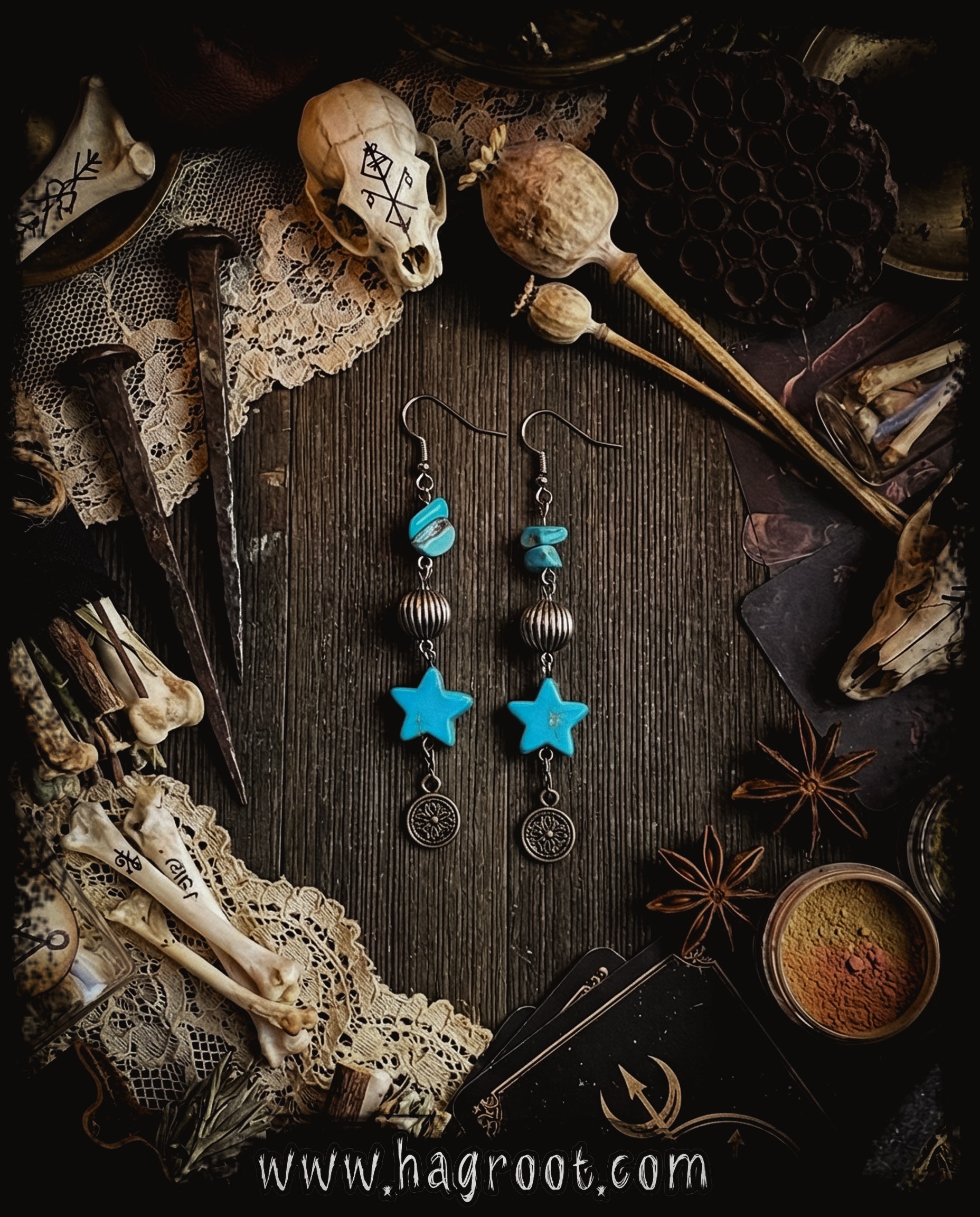 Star Being - Hand Crafted Earrings