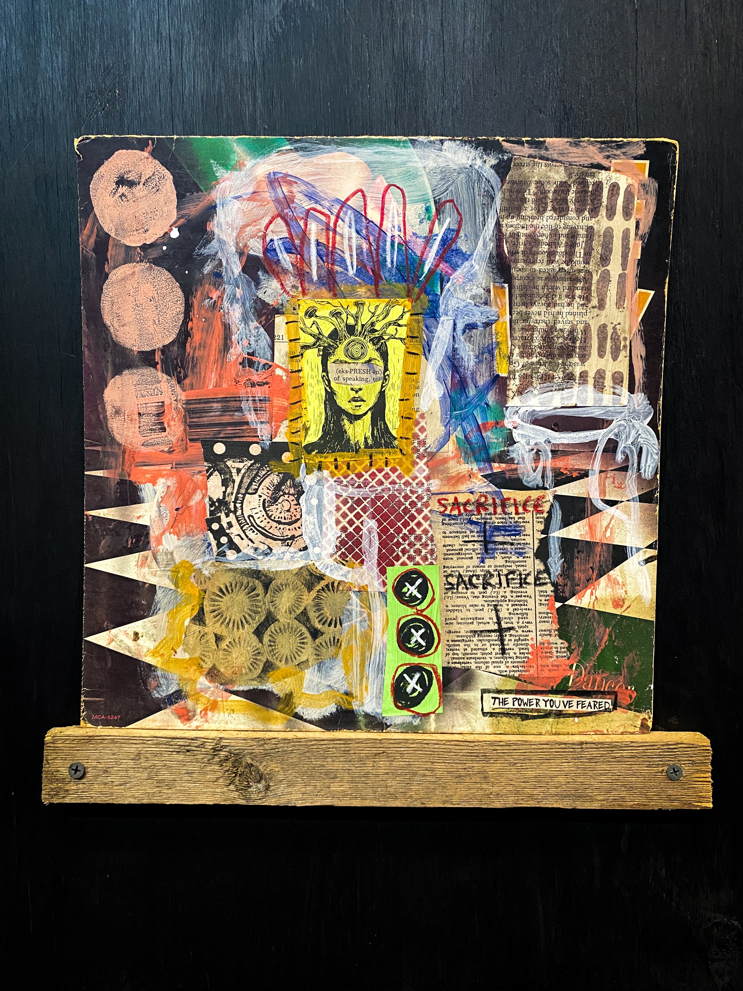Expression - Original Mixed Media Collage