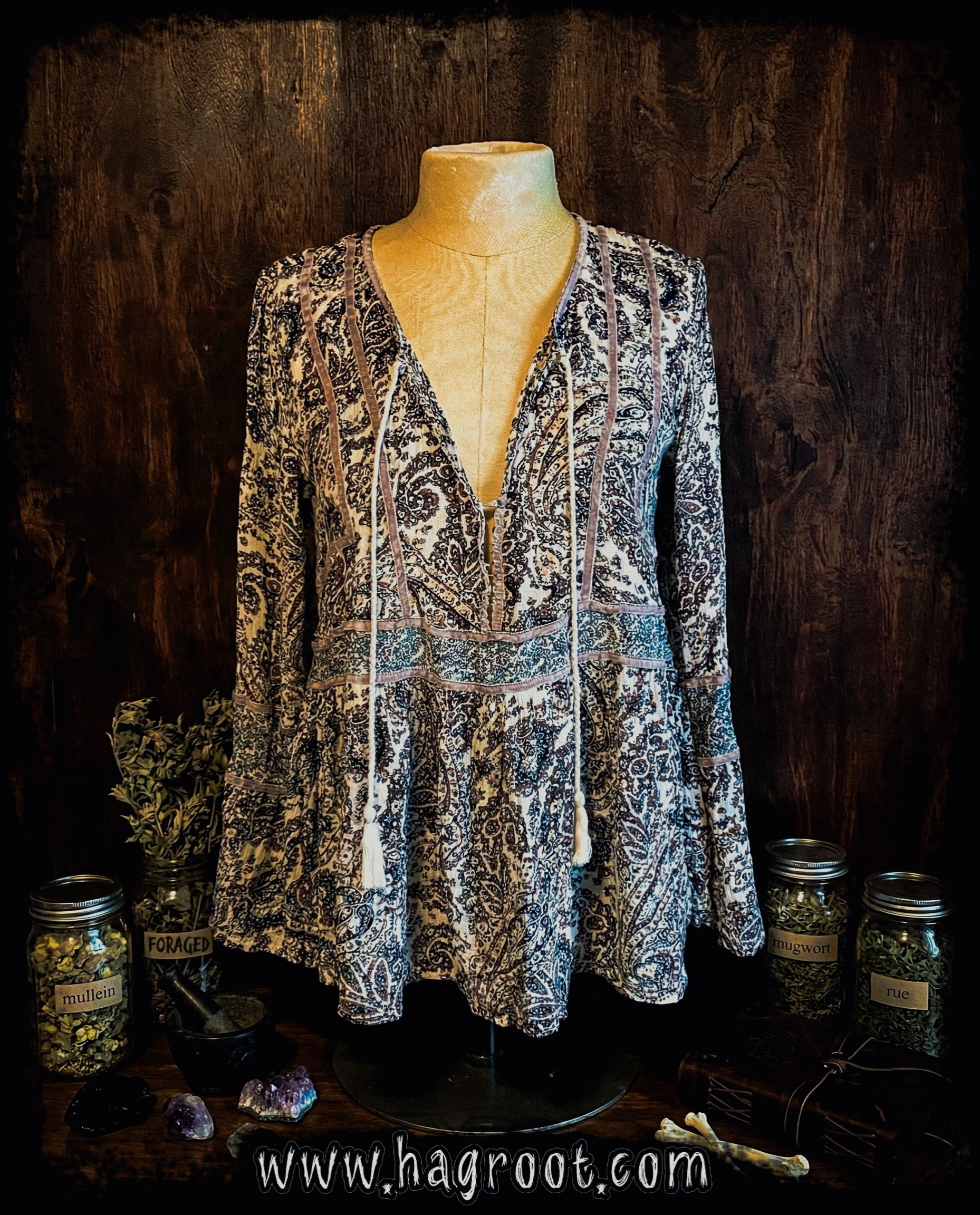 Paisley Renaissance Shirt - Size Medium