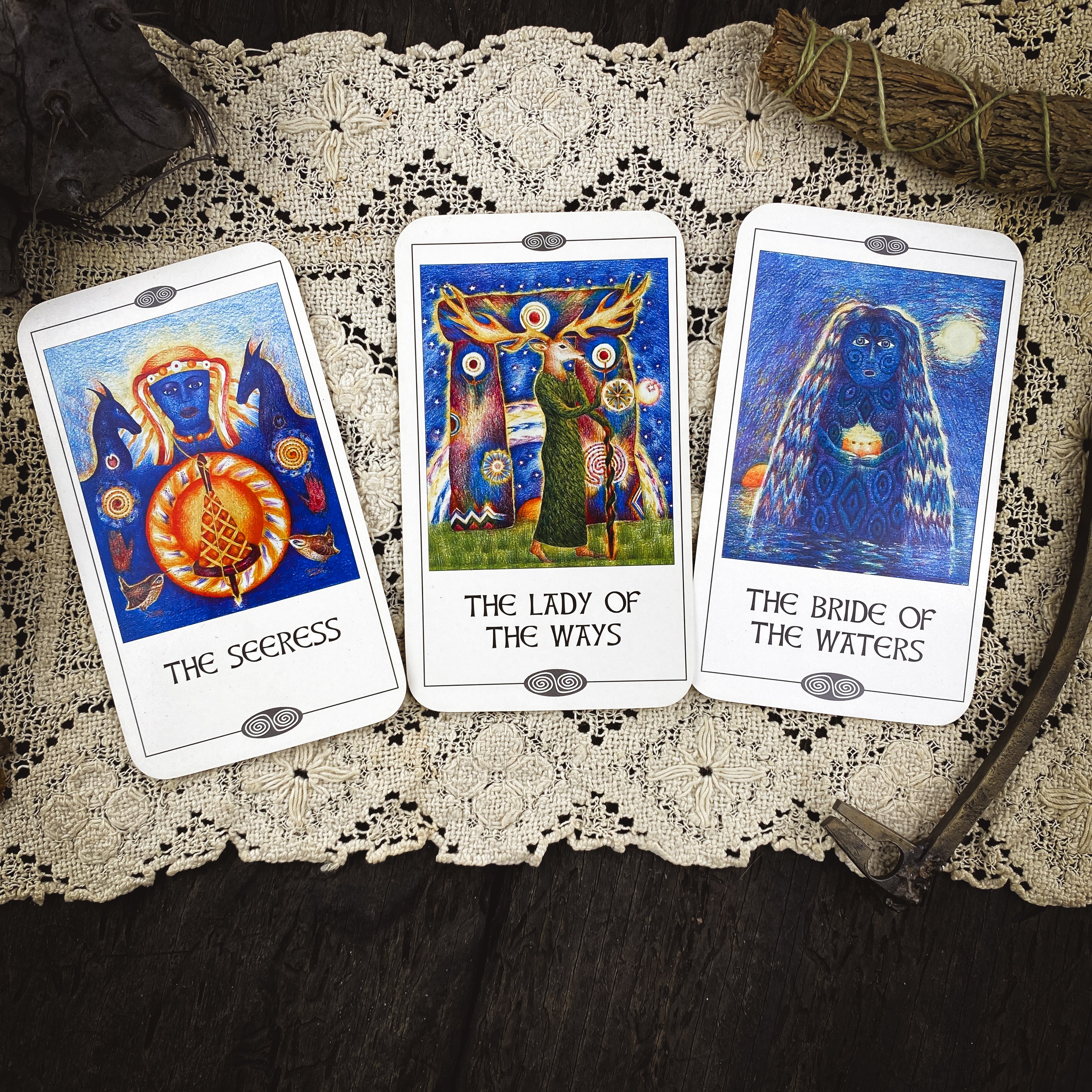 The Celtic Shaman's Pack: Exploring the Inner Worlds - Book and Cards by John Matthews and Chesca Potter