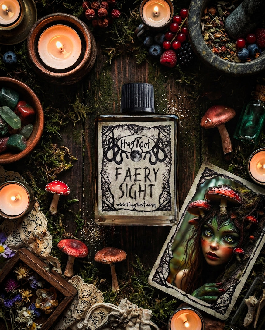 FAERY SIGHT-(Fresh Picked Fruits, Whimsical Desserts and a Dusting of Faery Magick)-Perfume, Cologne, Anointing, Ritual Oil