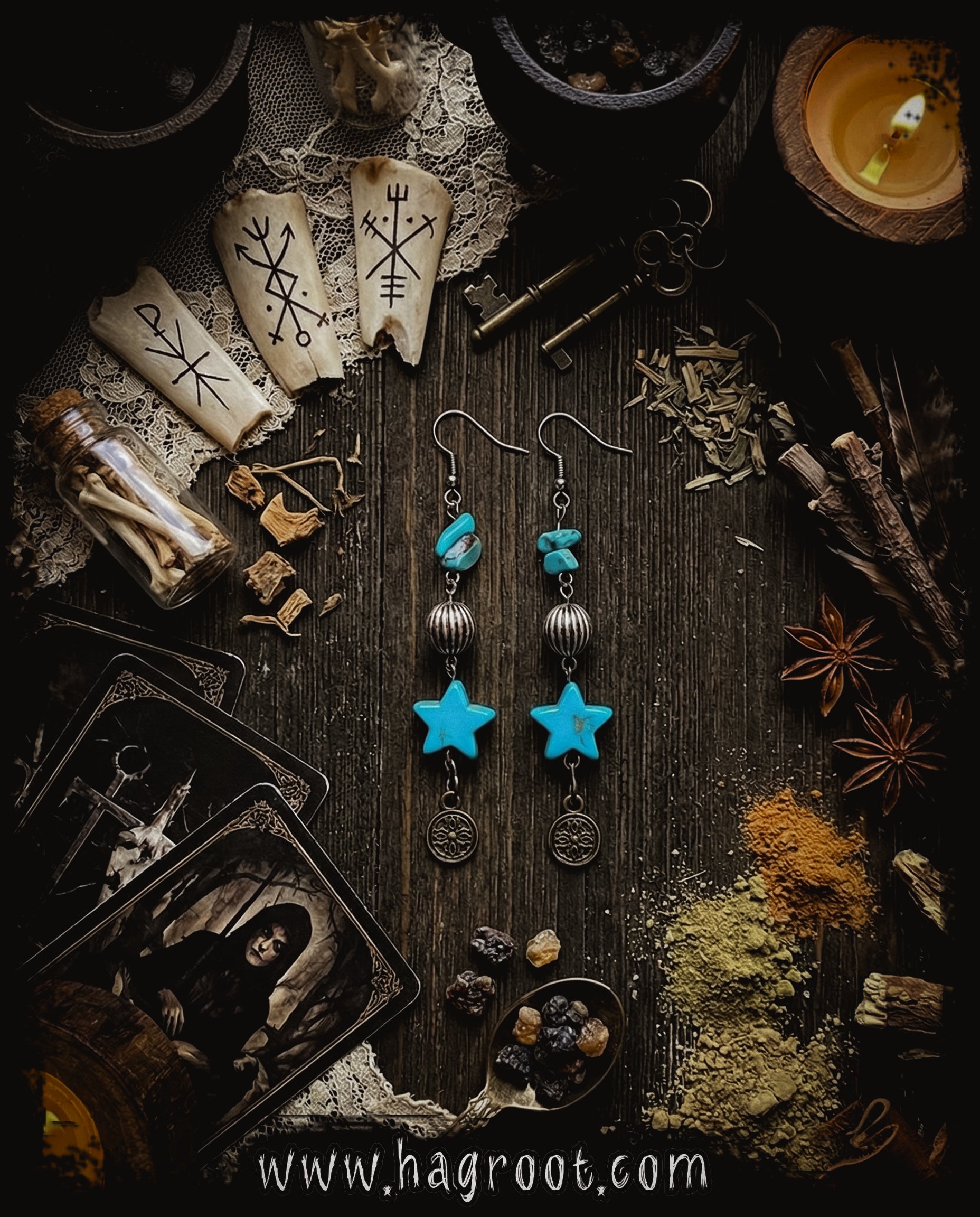 Star Being - Hand Crafted Earrings