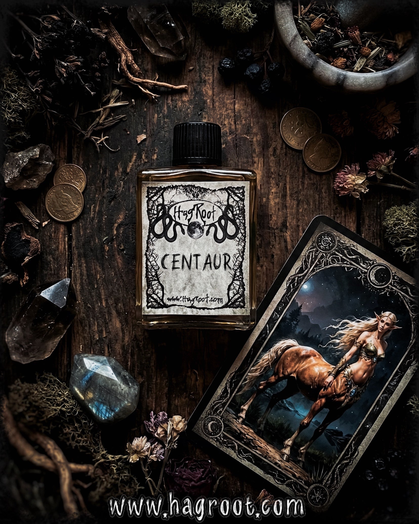 CENTAUR-(Cedar, Vanilla, Galbanum, Vetiver, Cardamom, Sandalwood, Myrrh, Musk)-Perfume, Cologne, Anointing, Ritual Oil