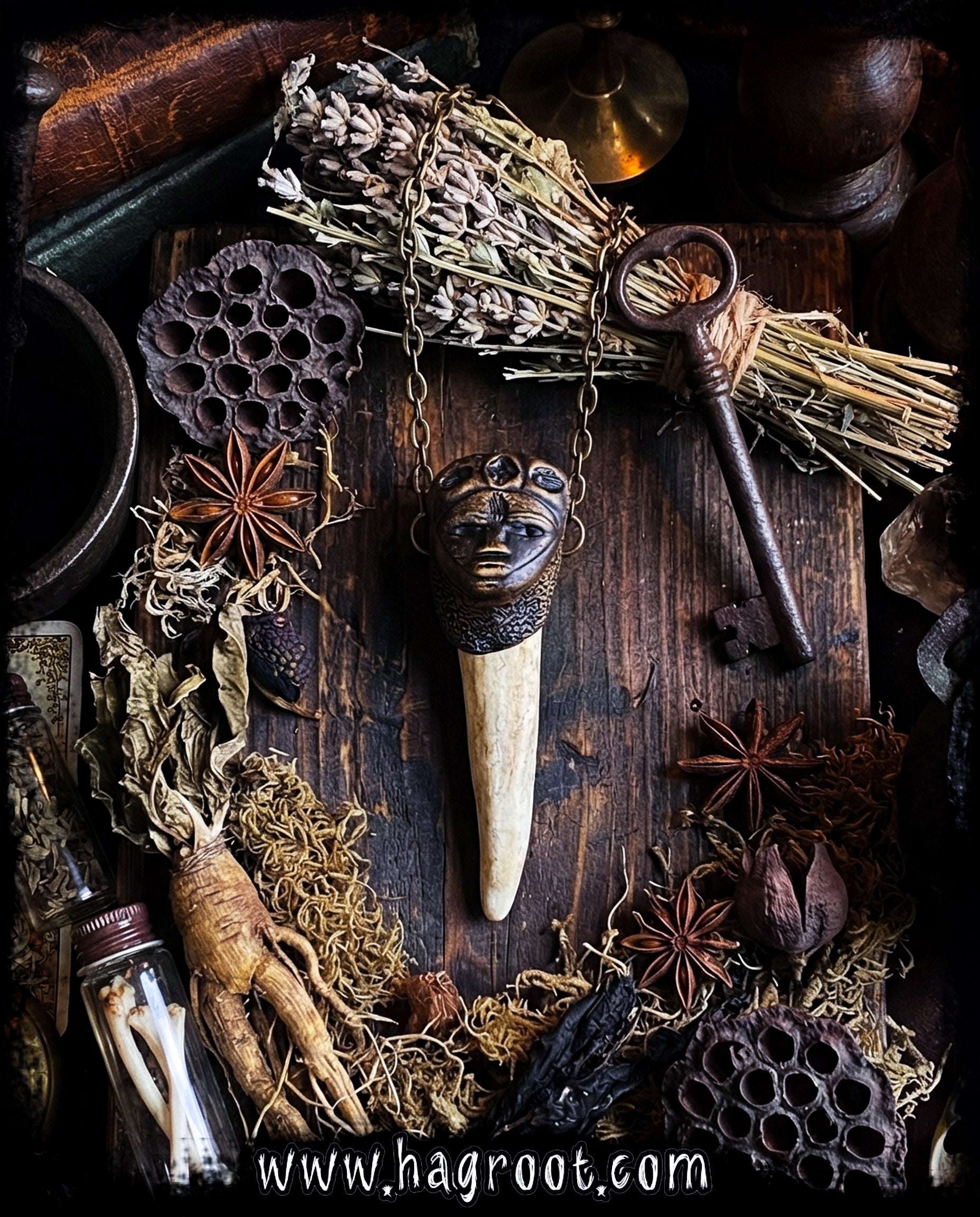 Deer Medicine Necklace - Handcrafted Talisman