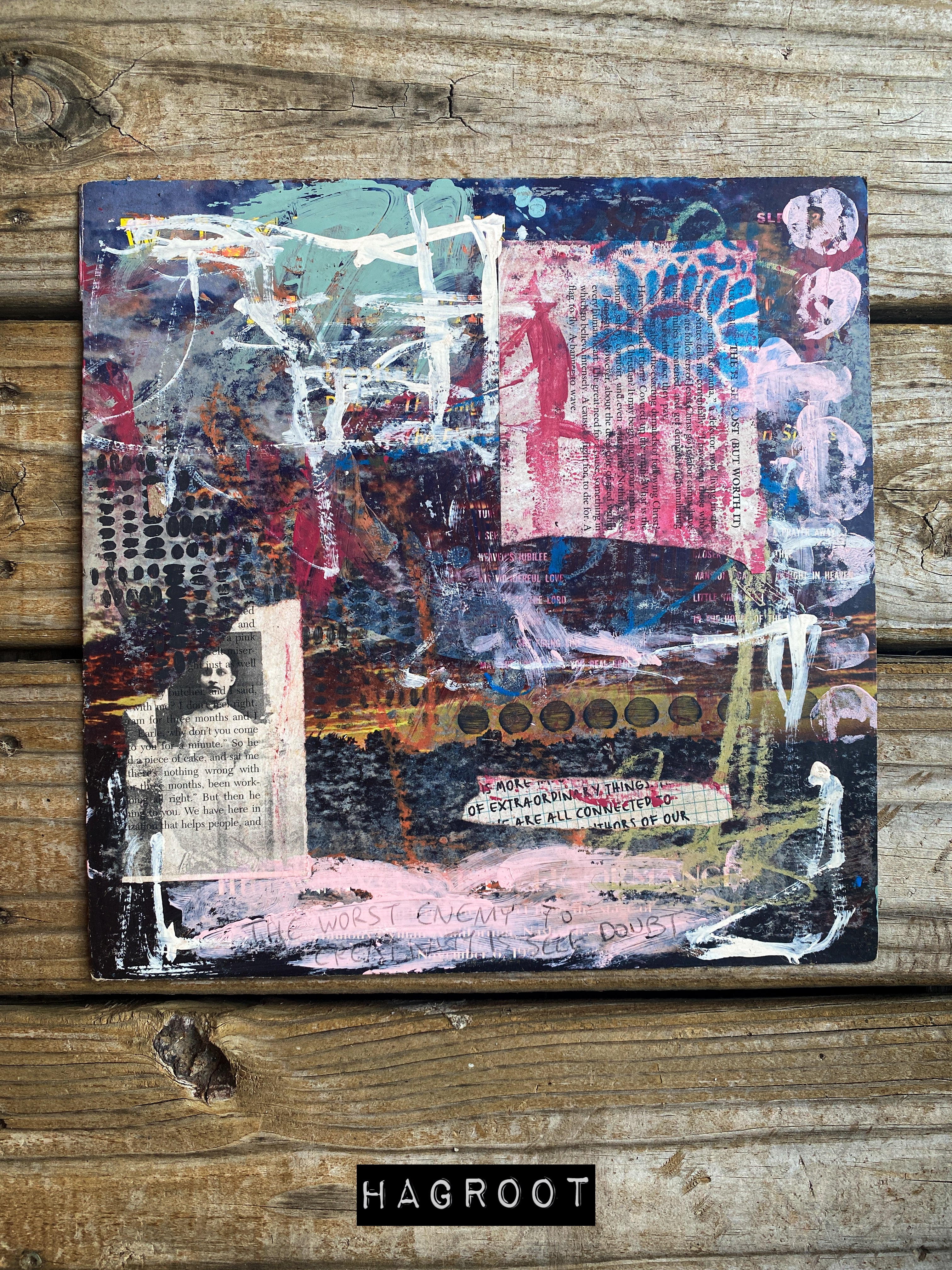 Extraordinary Things - Original Mixed Media Collage