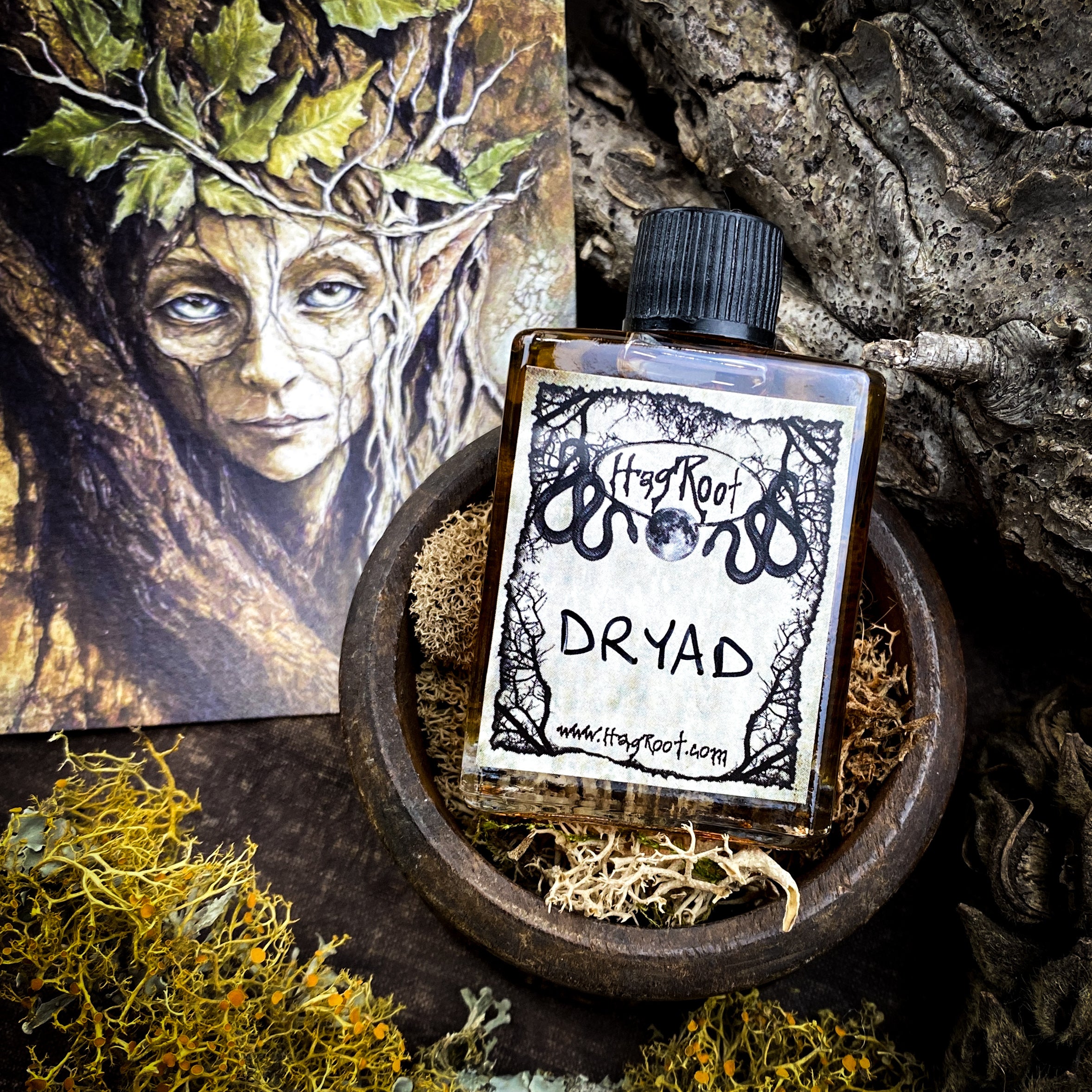 DRYAD-(Cypress. Cedar, Vetiver, Patchouli, Wildflowers)-Perfume, Cologne, Anointing, Ritual Oil