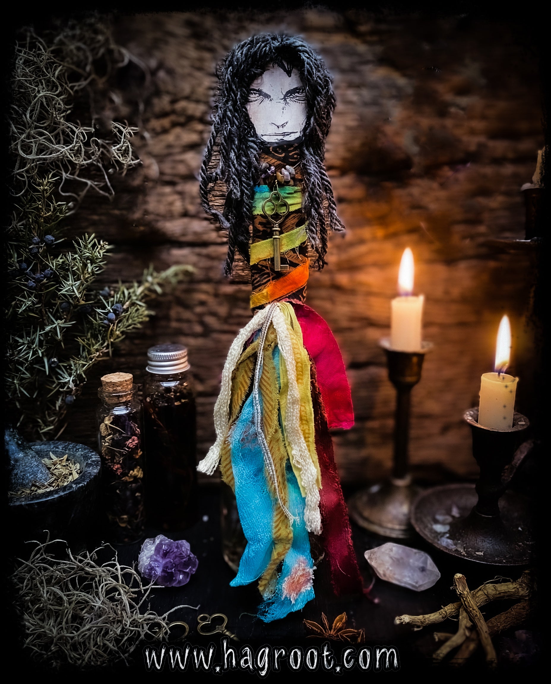Crossroads + Possibility - Spirit Infused Art Doll