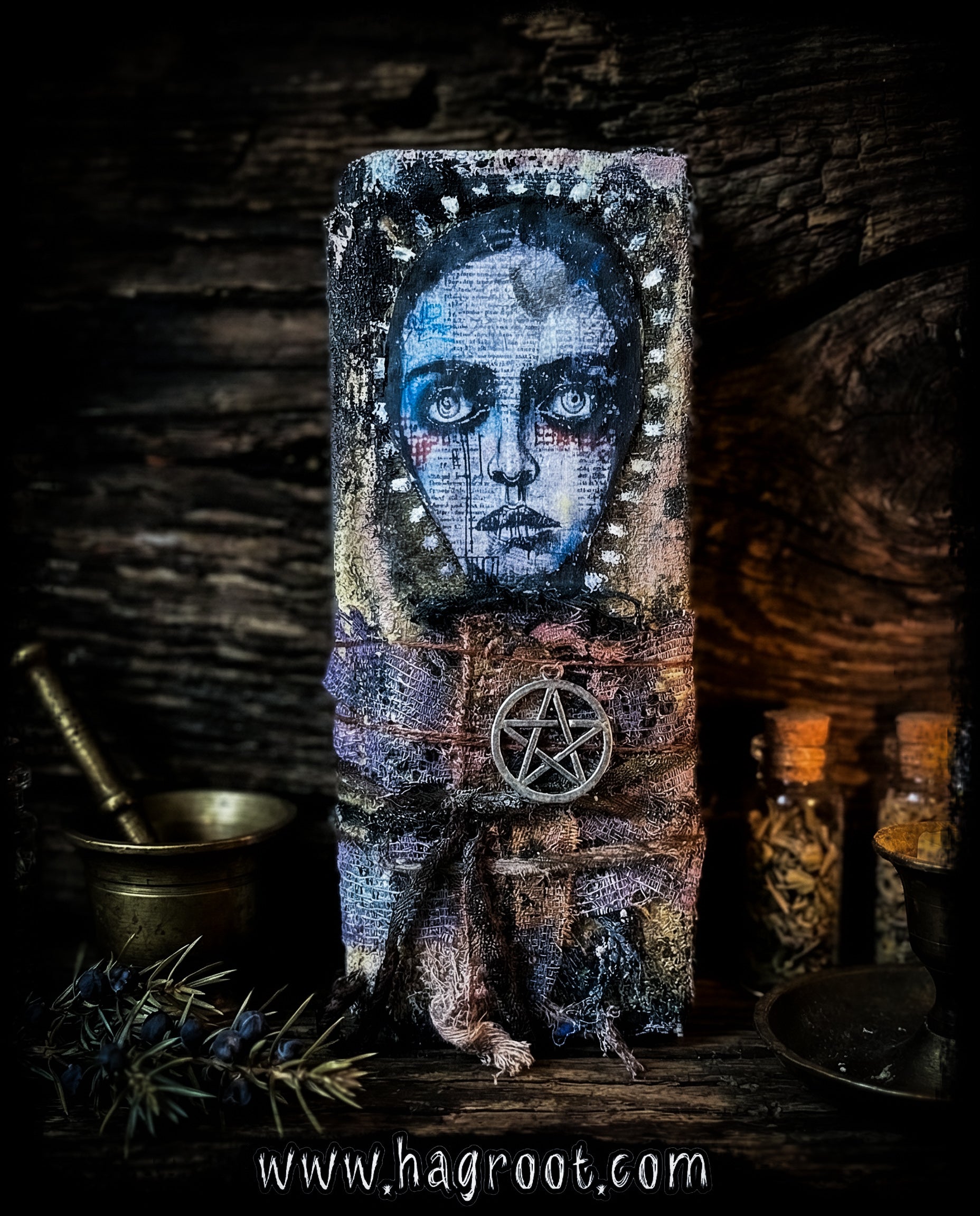 The Keeper of Boundaries - Art Doll, Medicine Doll, Spirit Doll