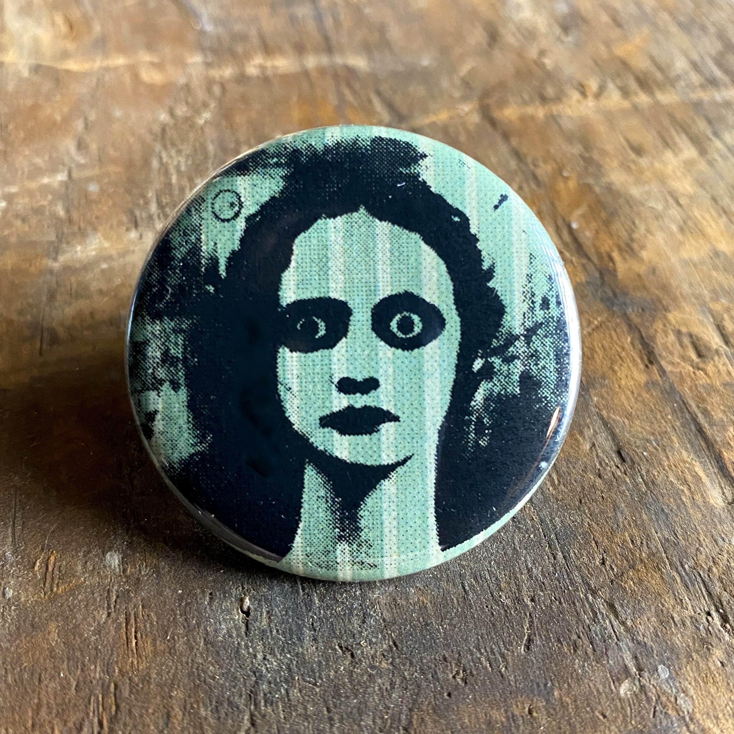 Spooky - Hand Pressed Button/Pin - 1.5"