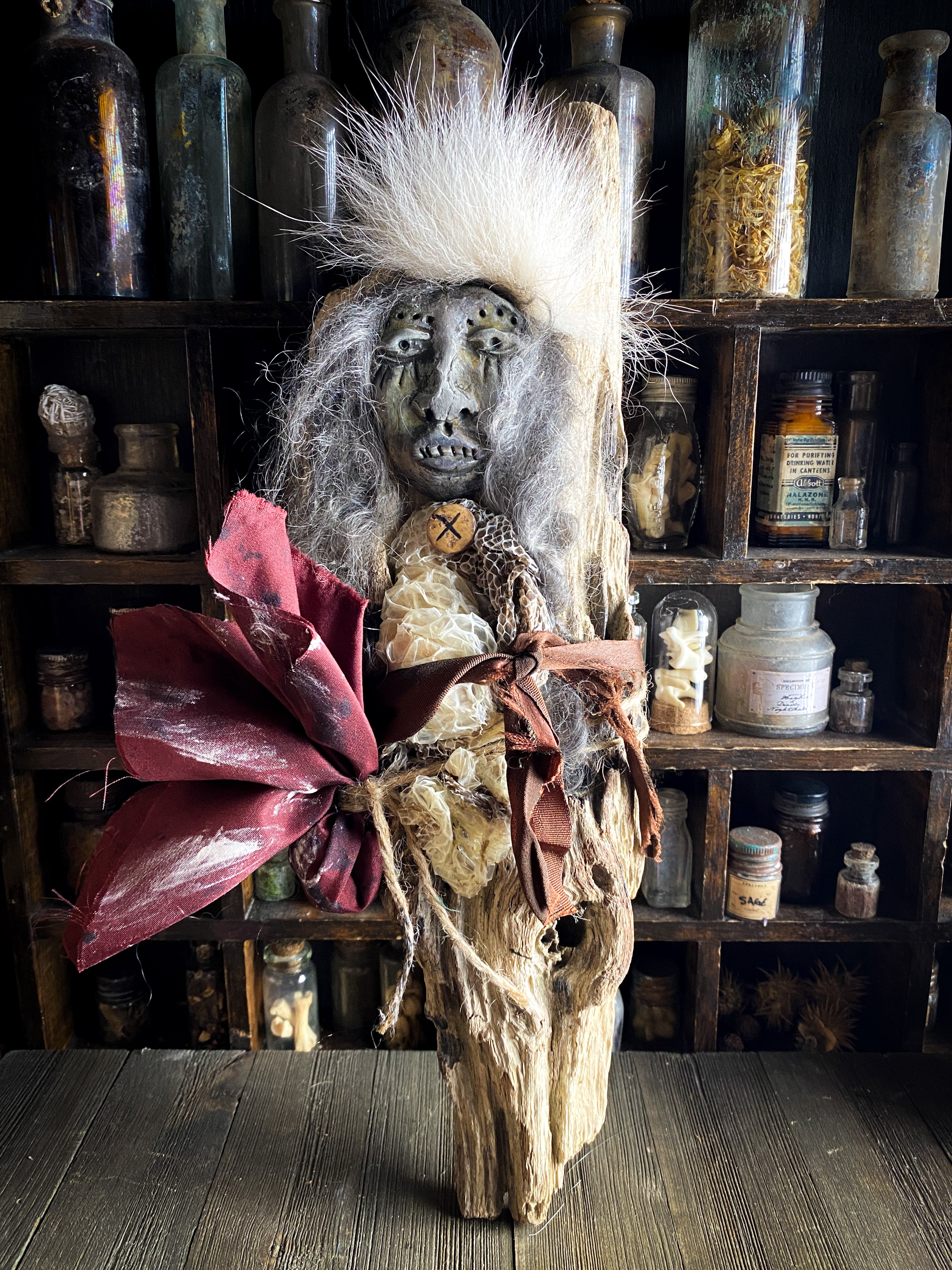 Spirit Doll for Self-Love, Peace, Self-Confidence, Healthy Relationships + Openness - Medicine Doll - JuJu Doll