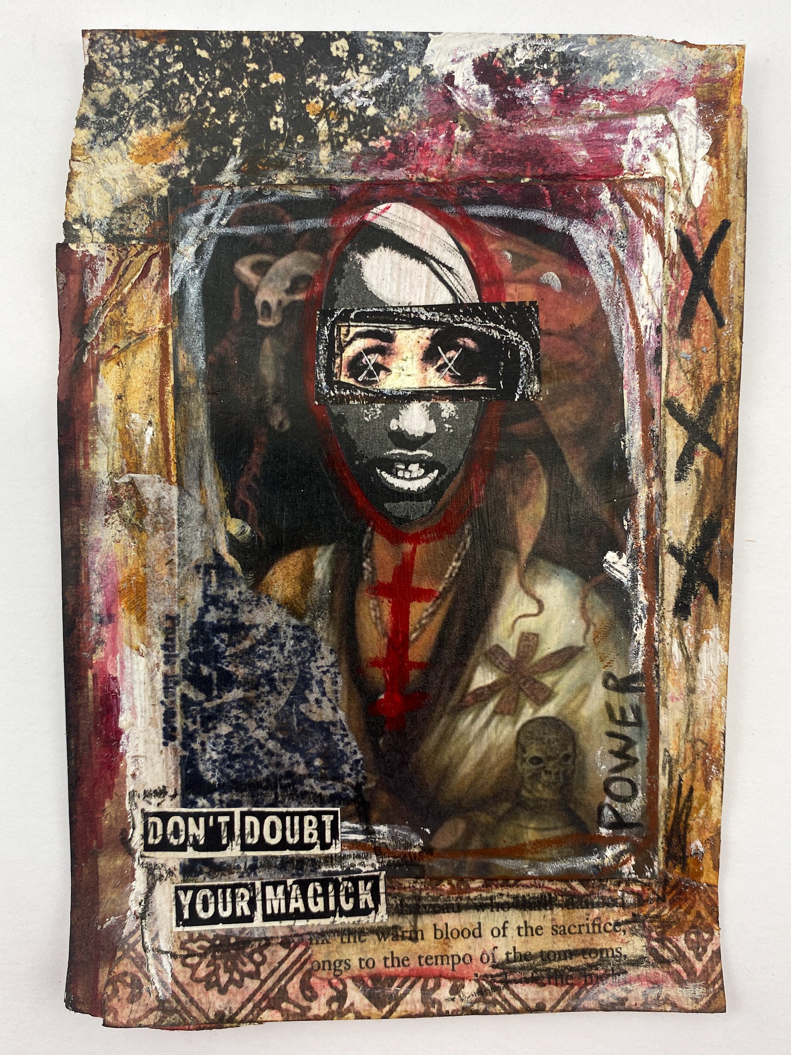 Don’t Doubt Your Magick - Original Mixed Media Collage