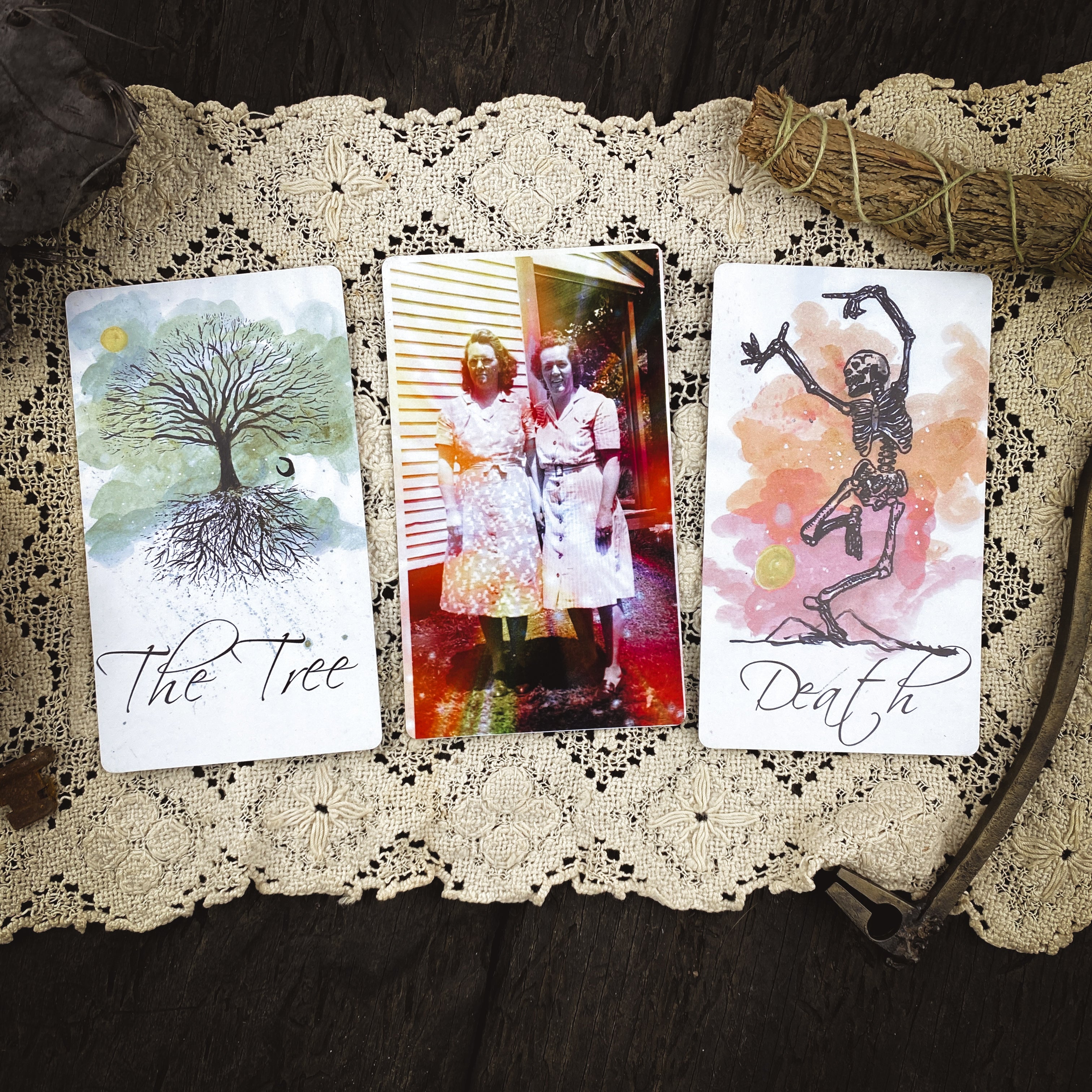 Tarot in Thyme Indie Oracle Deck by Karen Thyme aka Witch of the North