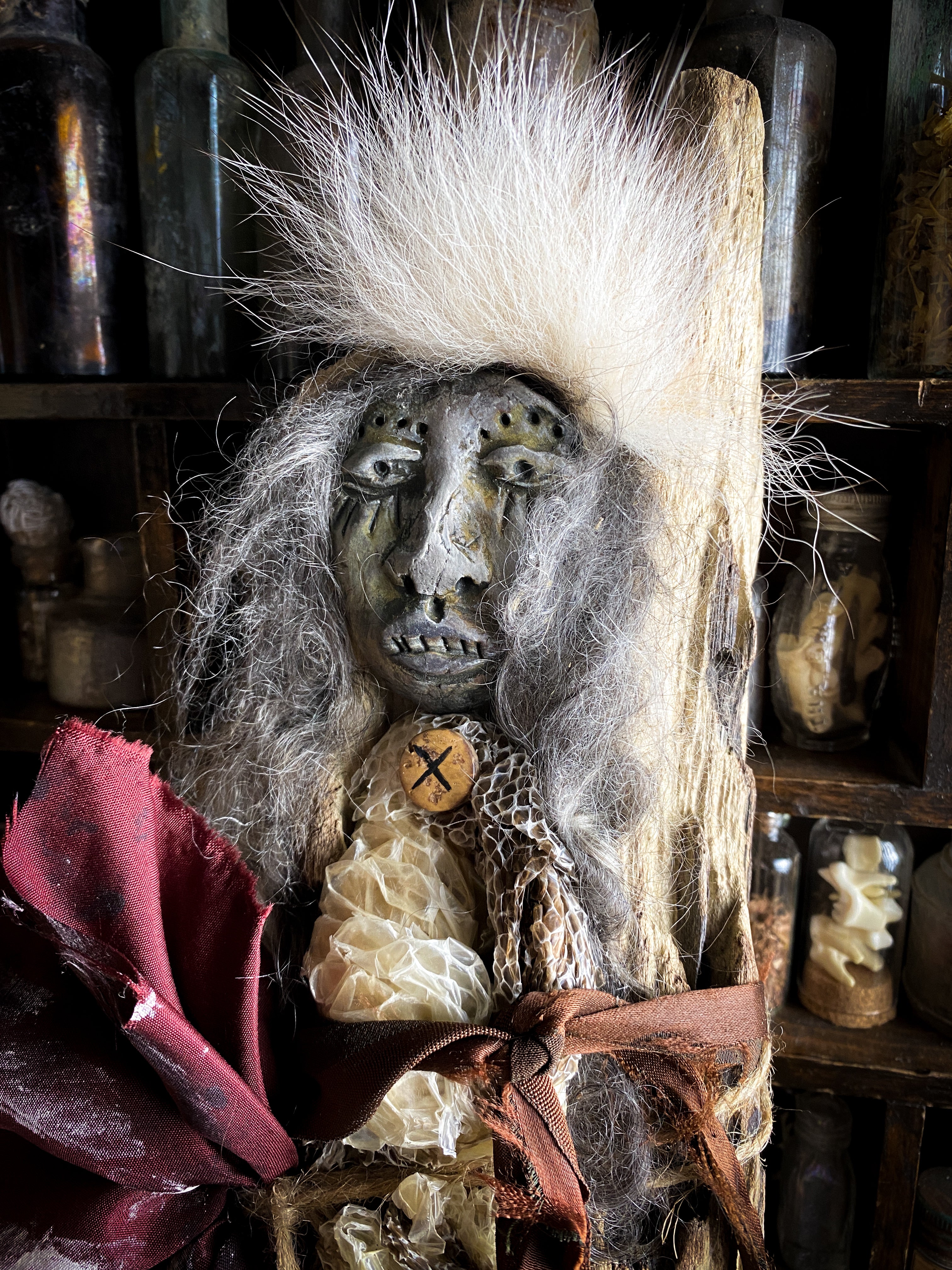 Spirit Doll for Self-Love, Peace, Self-Confidence, Healthy Relationships + Openness - Medicine Doll - JuJu Doll