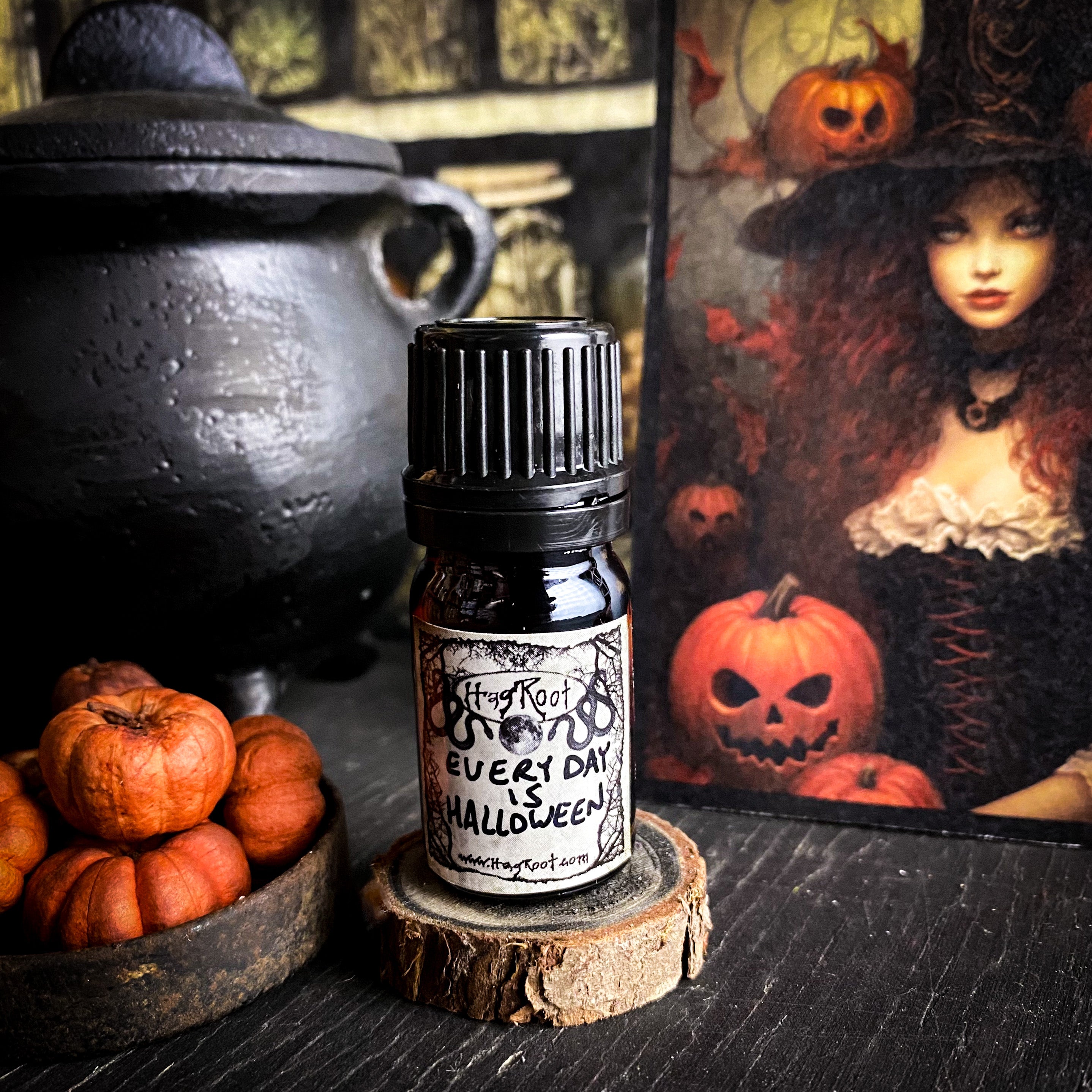 EVERY DAY IS HALLOWEEN-(Pumpkin, Patchouli, Candy, Spice, Dark Woods)-Perfume, Cologne, Anointing, Ritual Oil
