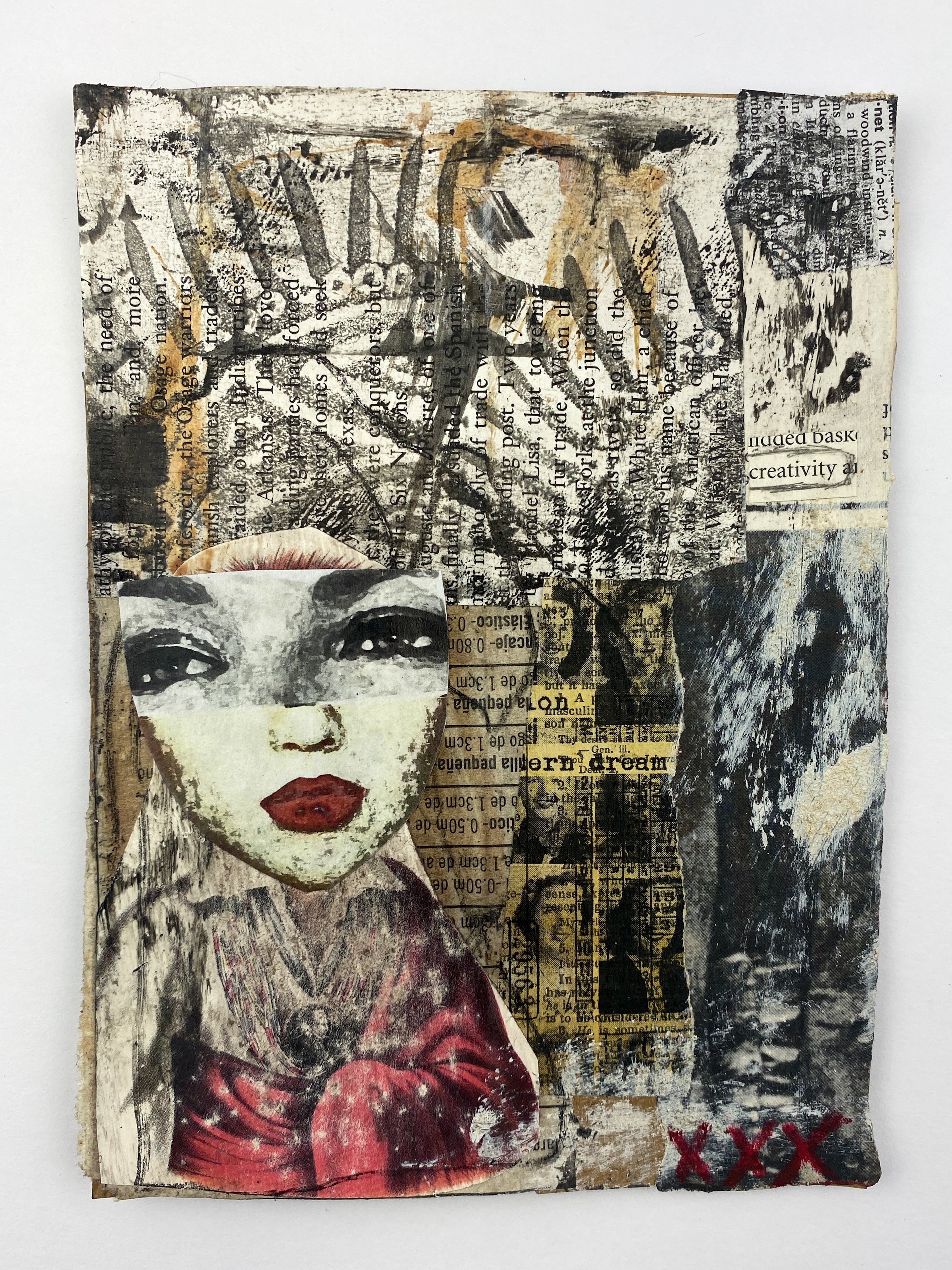 Creativity - Original Mixed Media Collage