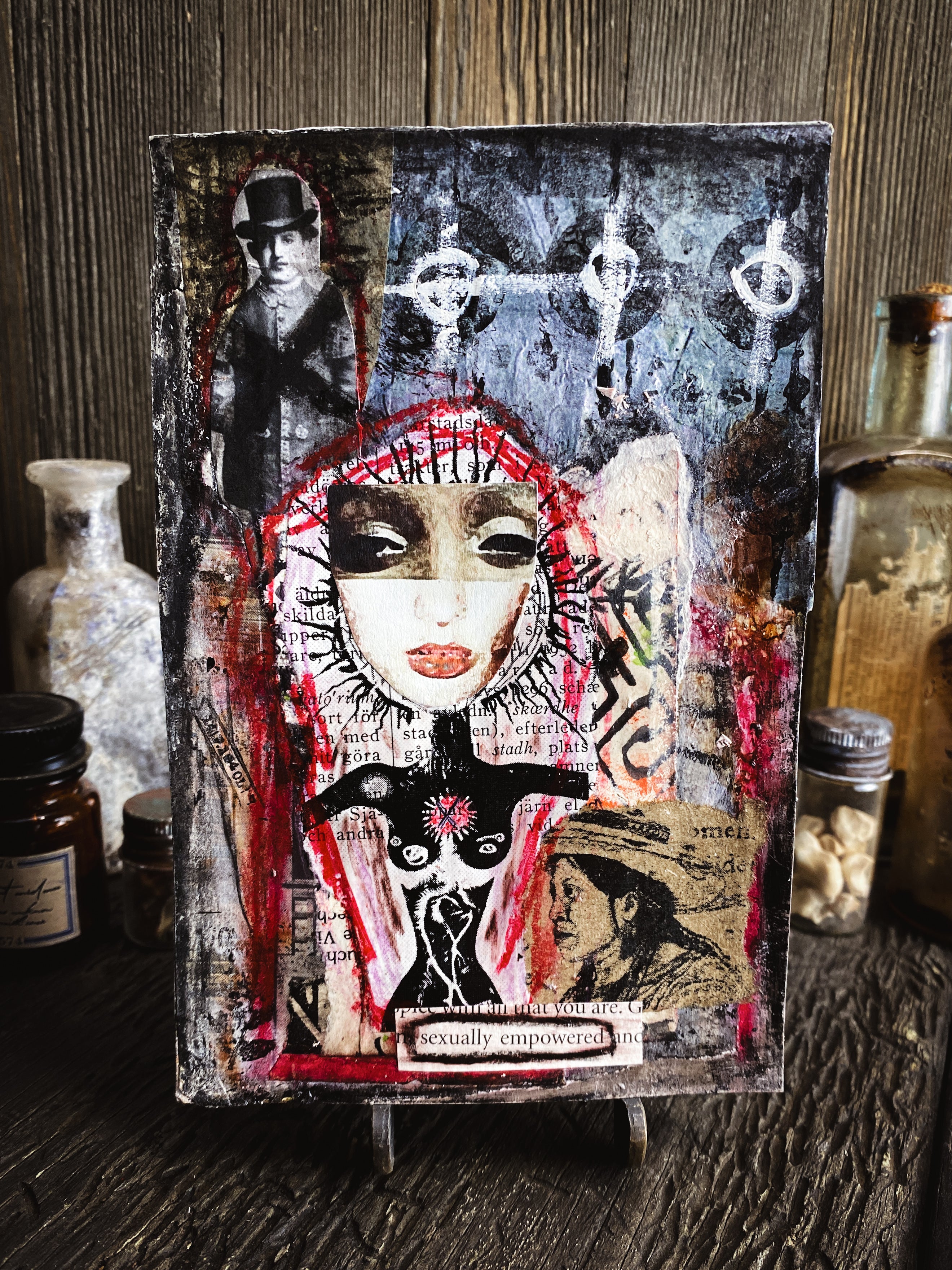 Empowered - Original Mixed Media Collage