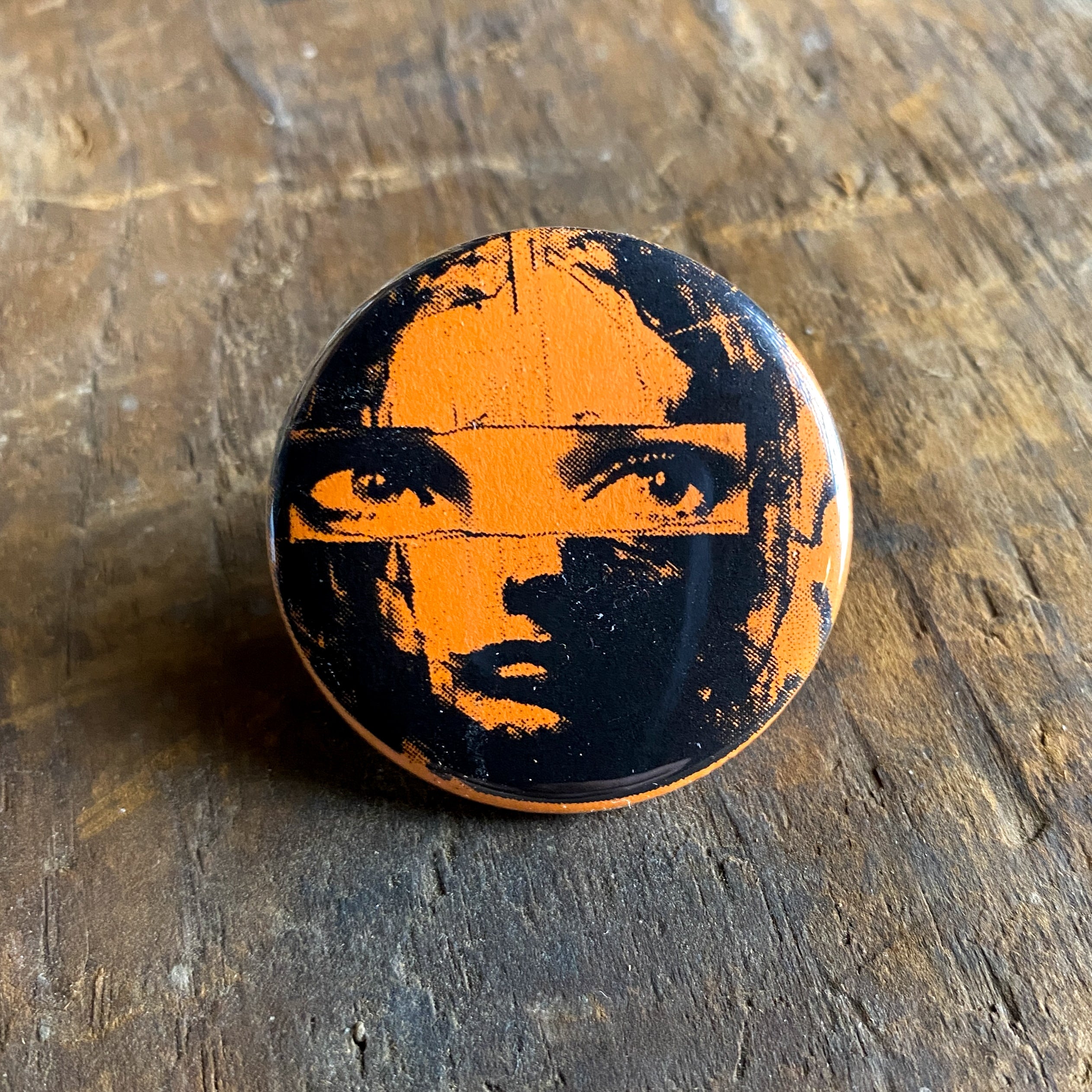 New Eyes - Hand Pressed Button/Pin - 1.5"