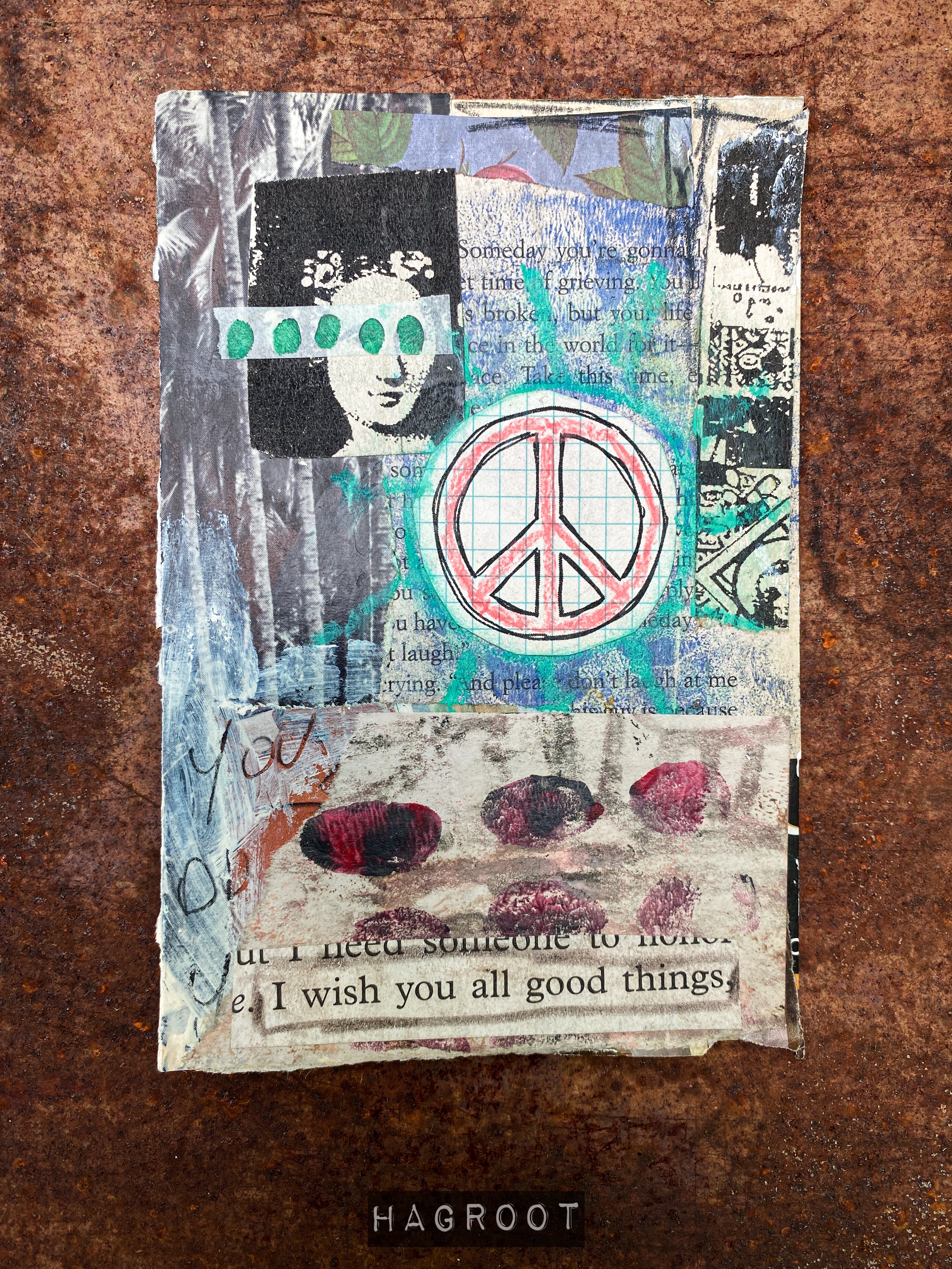 Good Things - Original Mixed Media Collage
