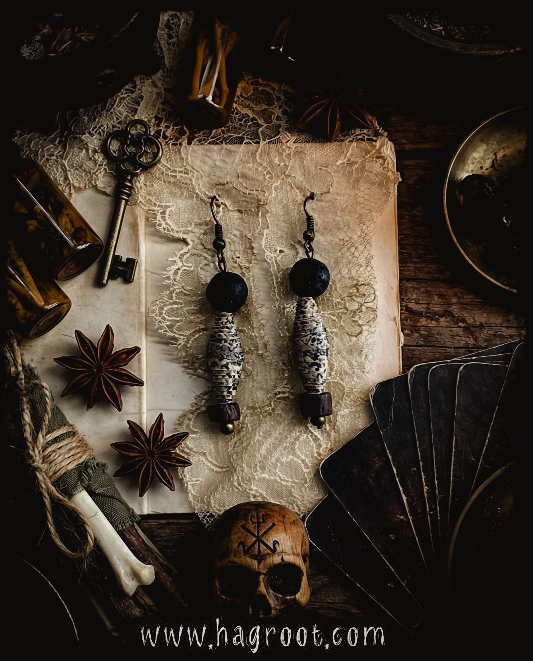 Lava Earrings for Renewal