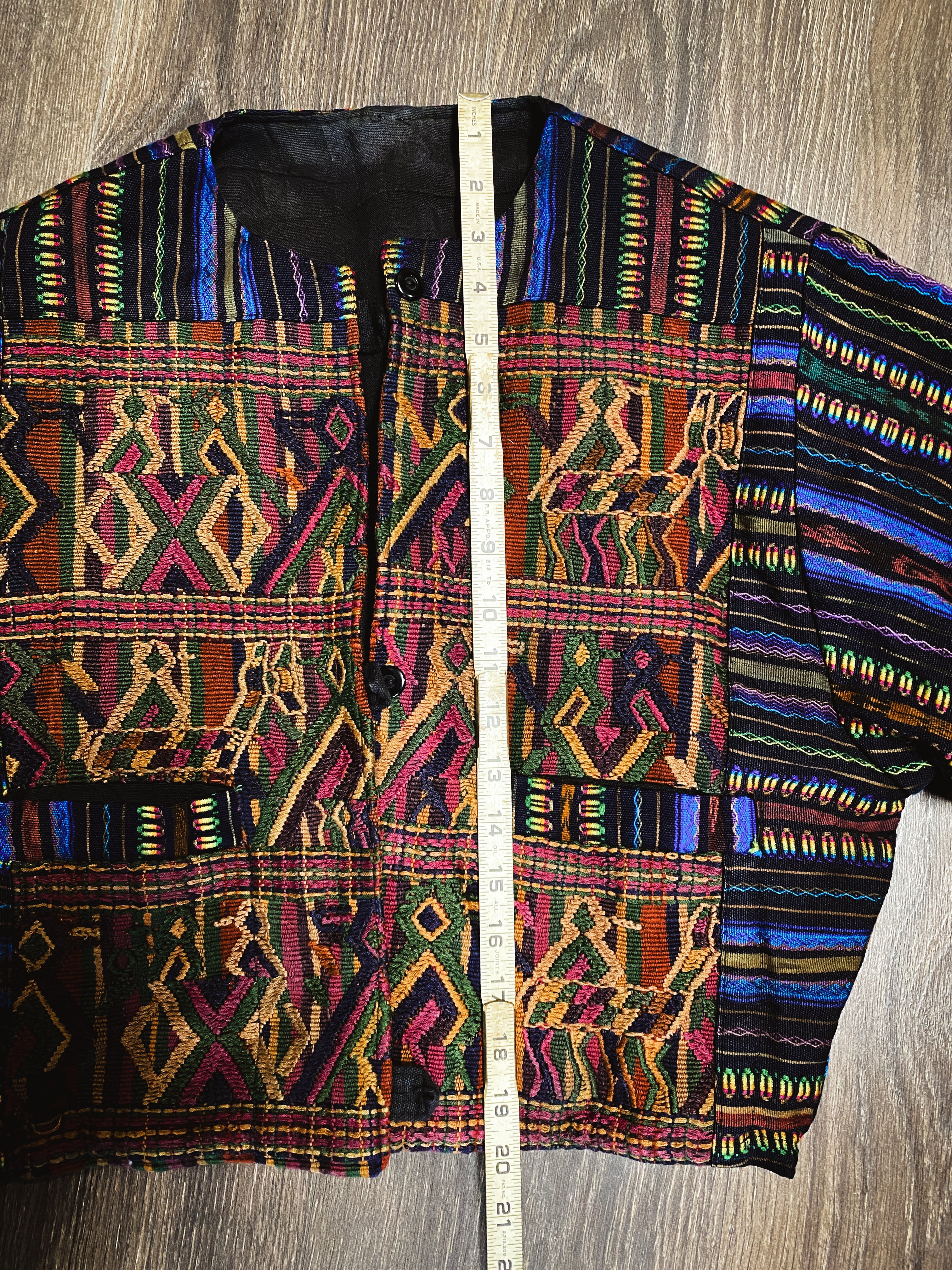 Vintage Tribal Style Jacket - Size Small