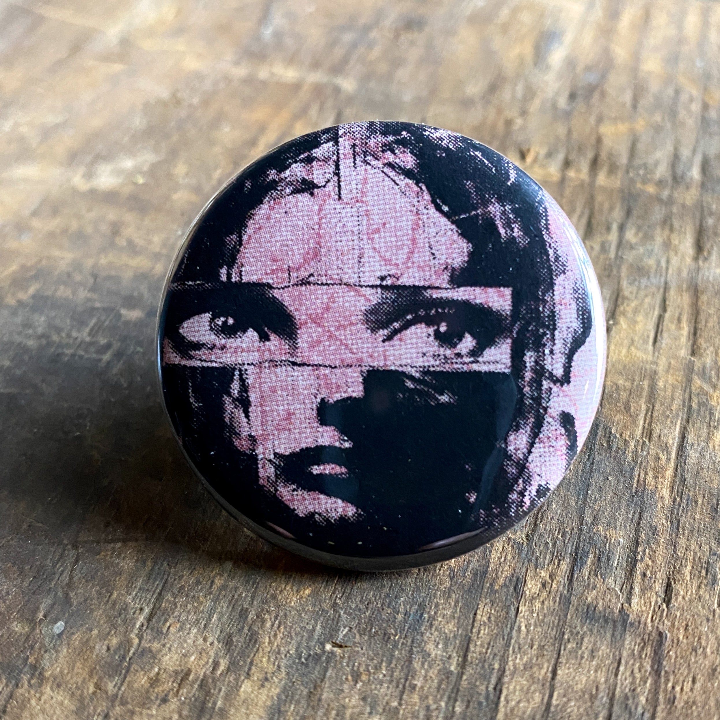 New Eyes - Hand Pressed Button/Pin - 1.5"