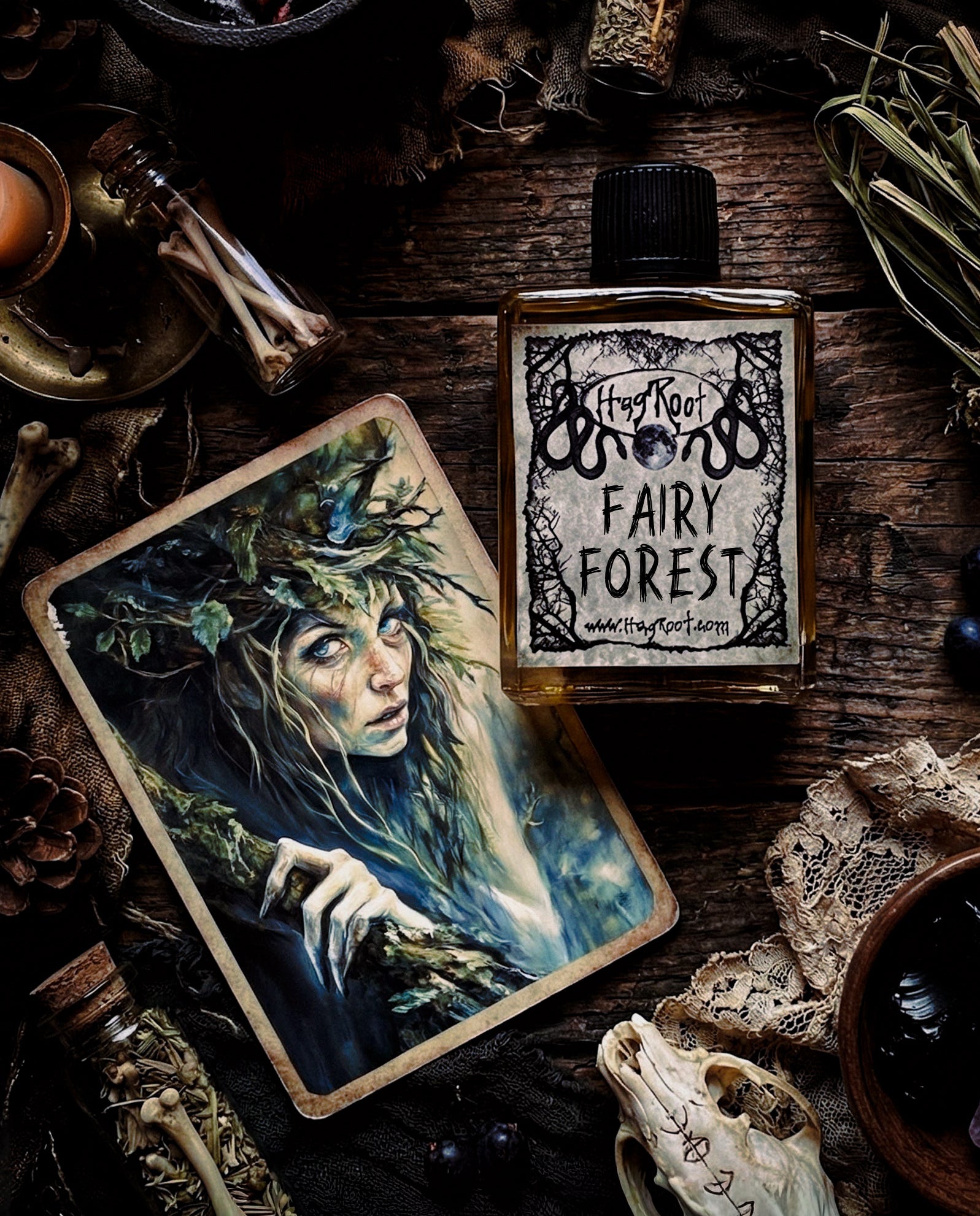 FAIRY FOREST-(Birch, Hyssop, Moss, Hawthorn Berry, Clove, Blackberry)-Perfume, Cologne, Anointing, Ritual Oil
