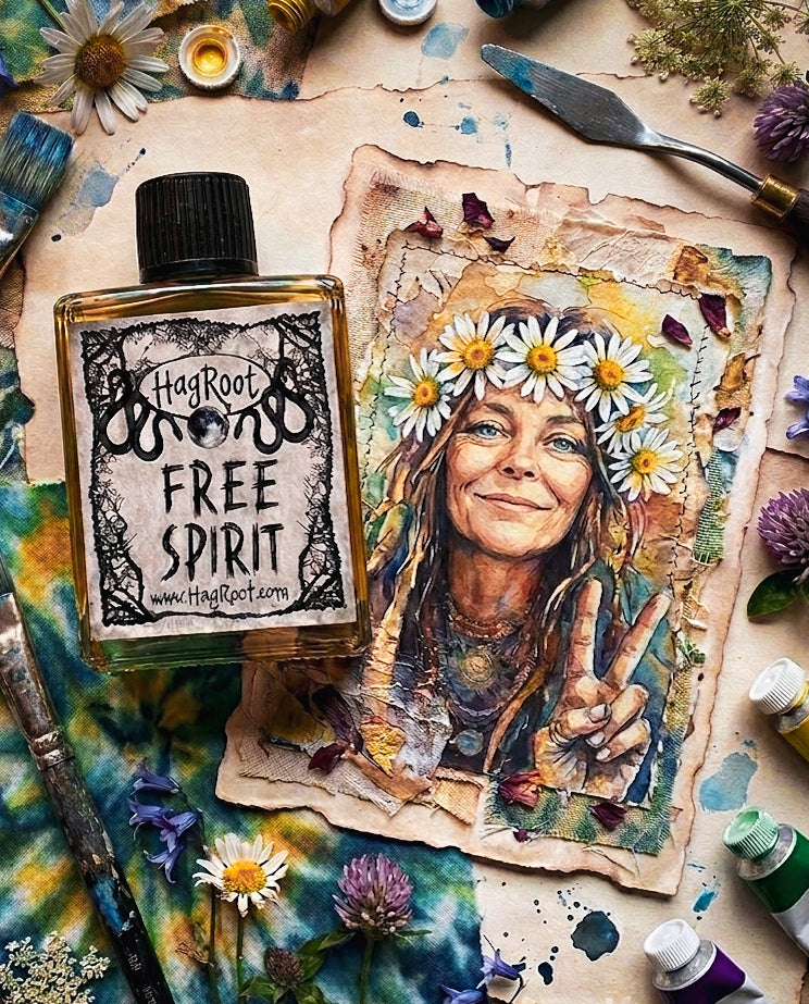 FREE SPIRIT-(Watermelon, Grass, Patchouli, Orange)-Perfume, Anointing, Ritual Oil