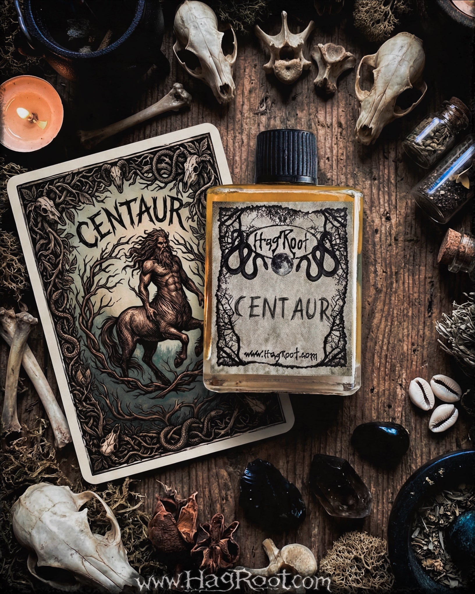 CENTAUR-(Cedar, Vanilla, Galbanum, Vetiver, Cardamom, Sandalwood, Myrrh, Musk)-Perfume, Cologne, Anointing, Ritual Oil