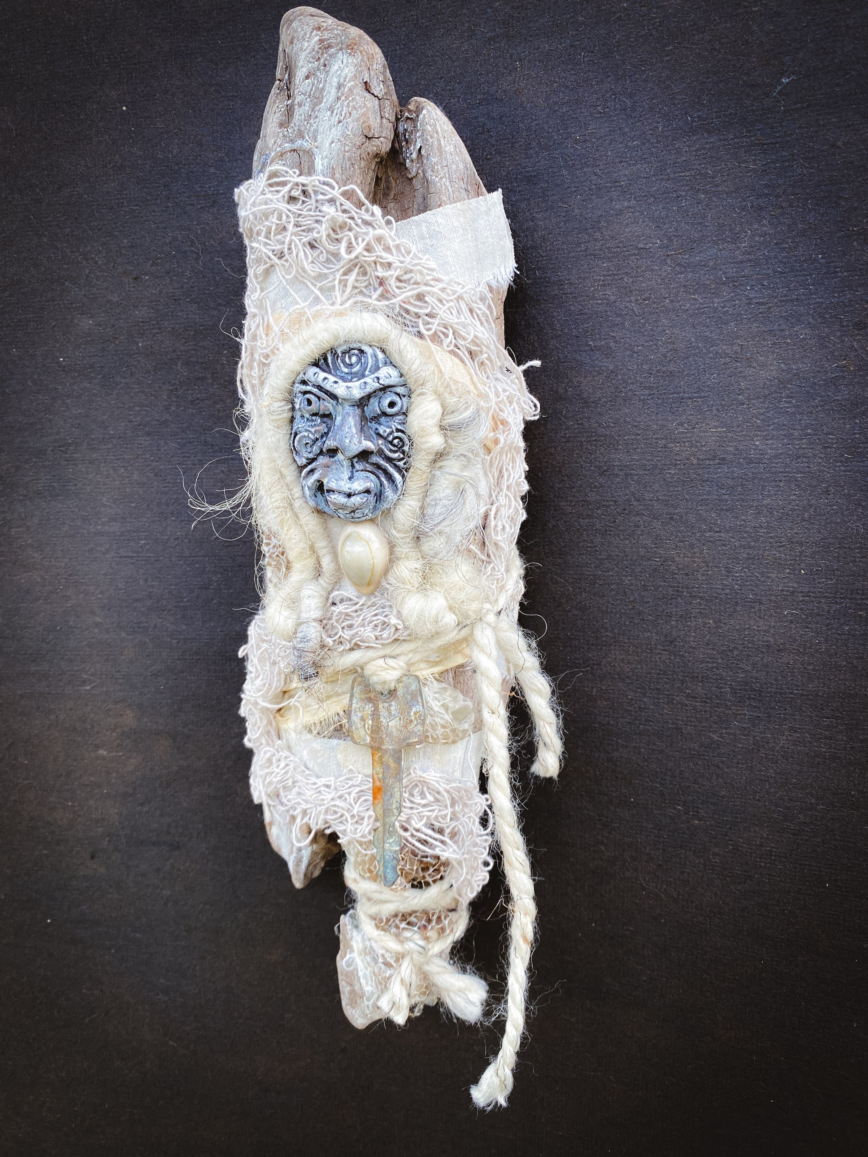 The Goddess of Creativity - Serpent Sister Spirit Doll - Medicine Doll