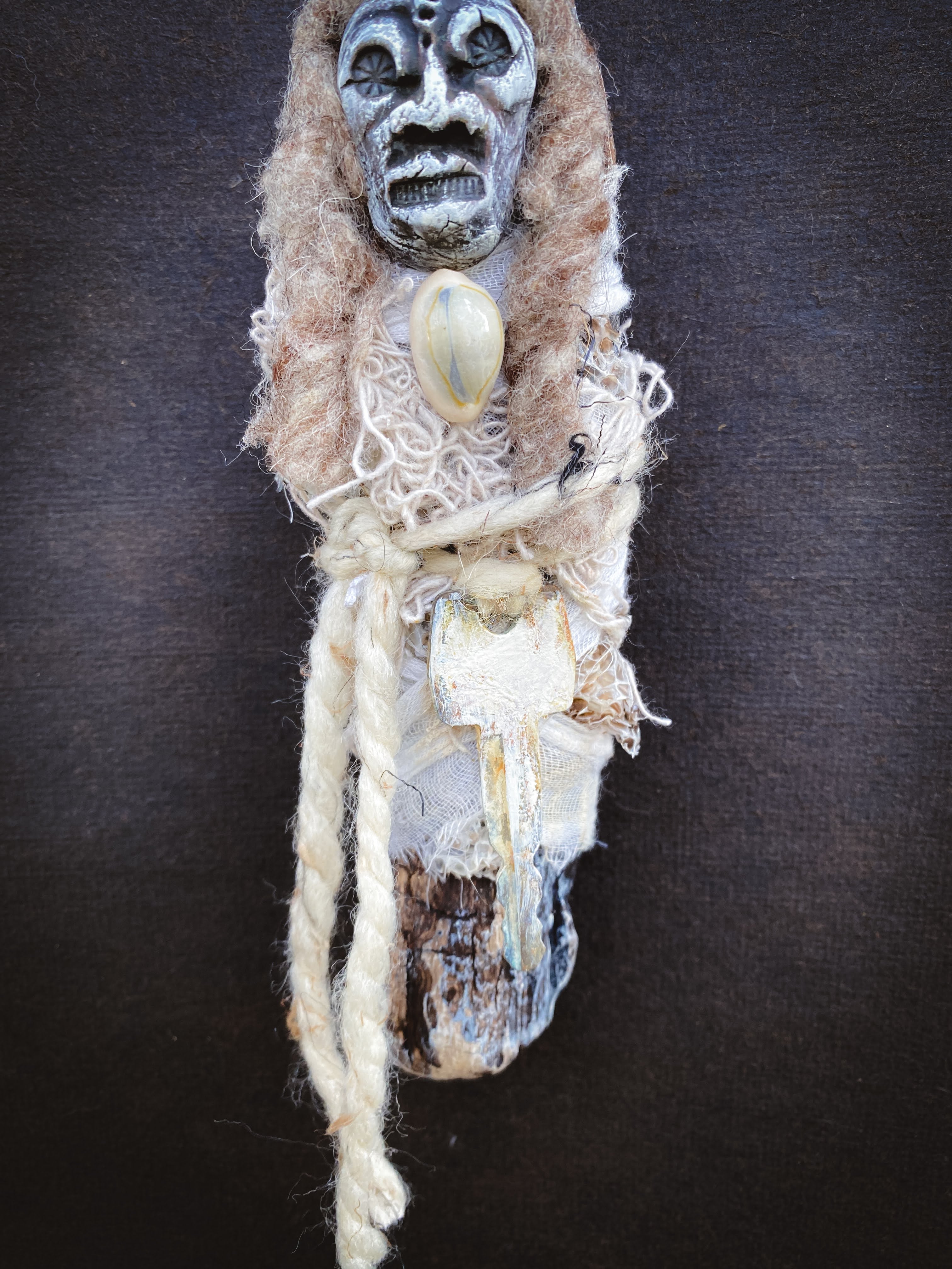 The Wise Crone - Serpent Sister Spirit Doll - Medicine Doll