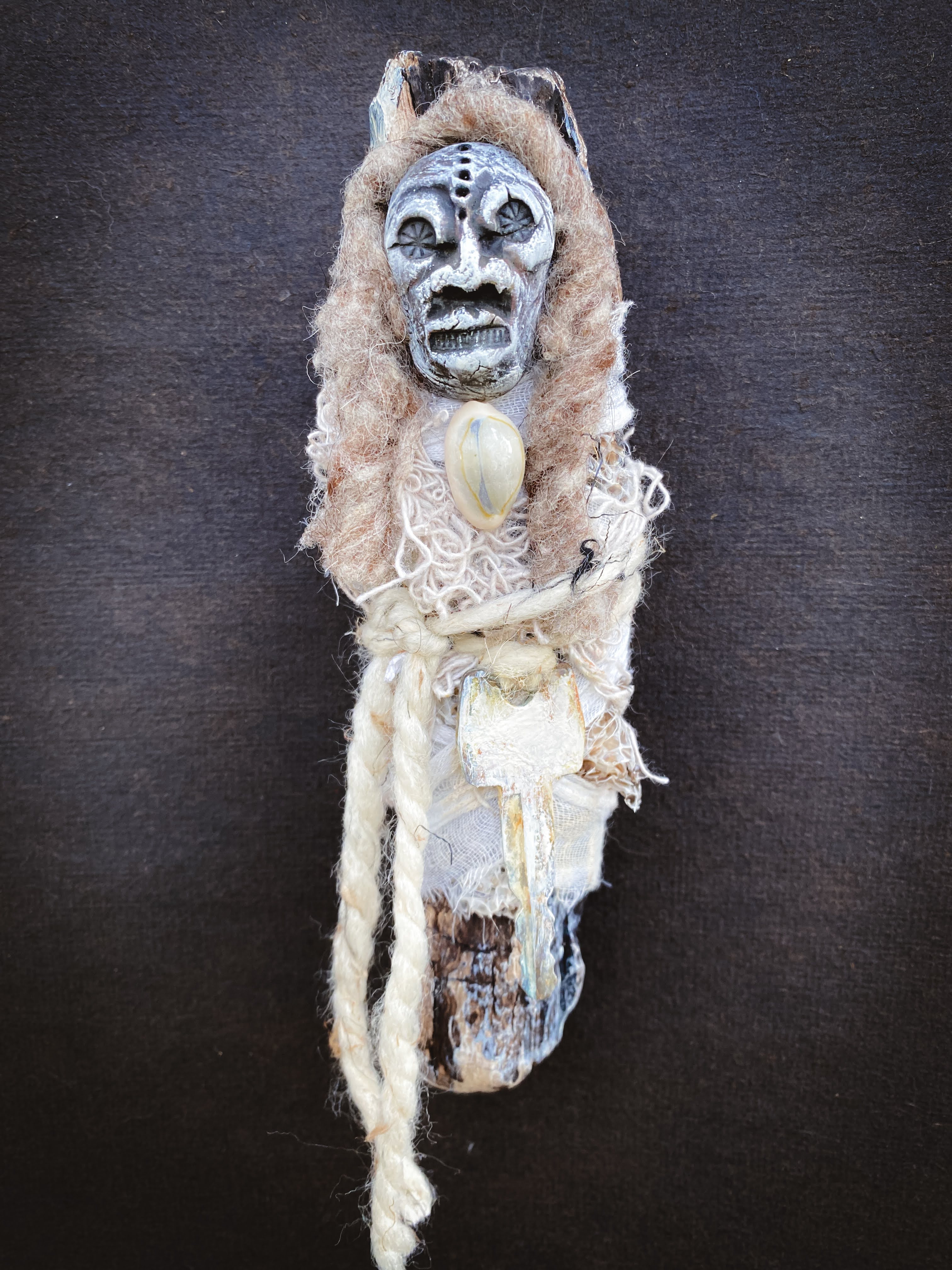 The Wise Crone - Serpent Sister Spirit Doll - Medicine Doll
