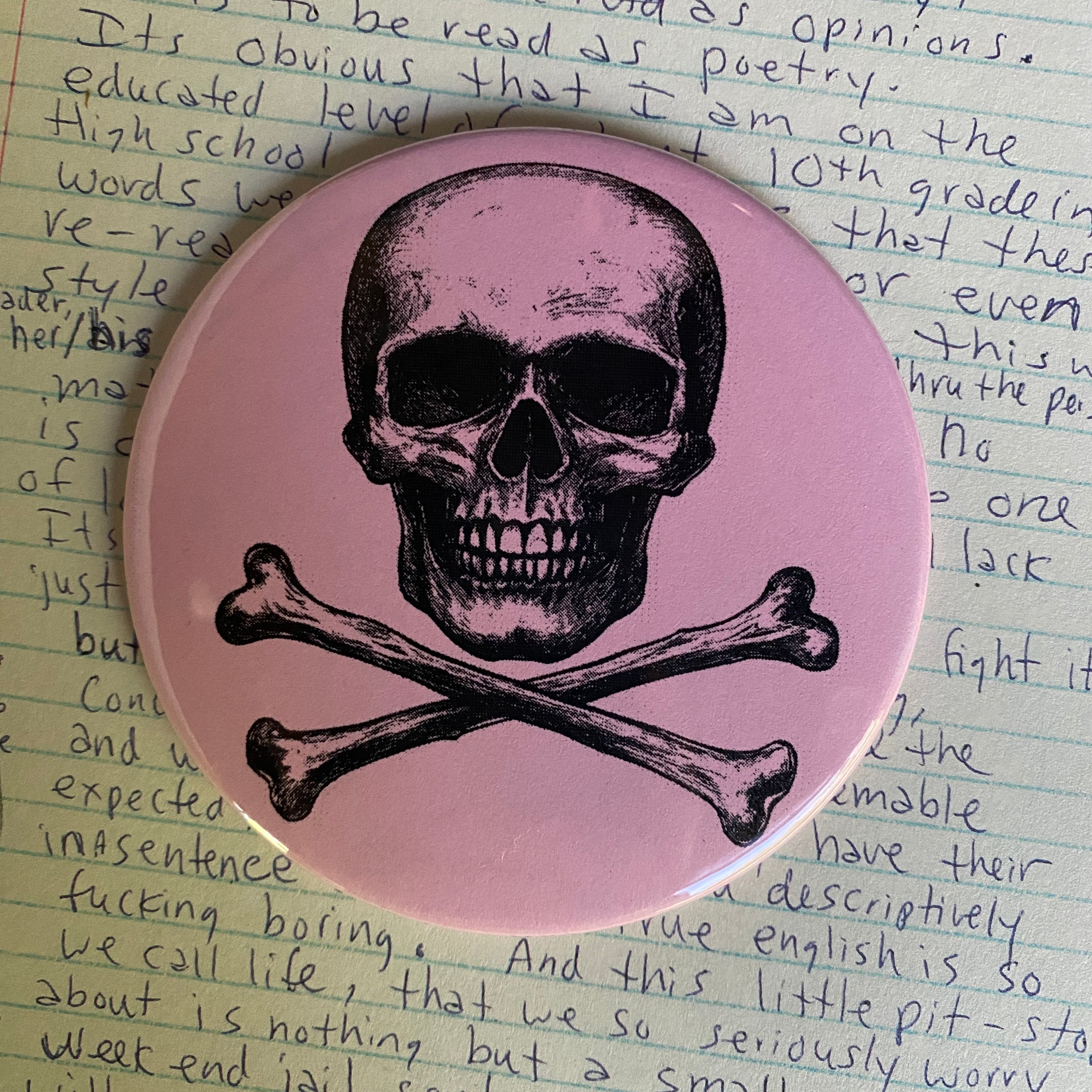 POISON - Hand Pressed Pocket Mirror