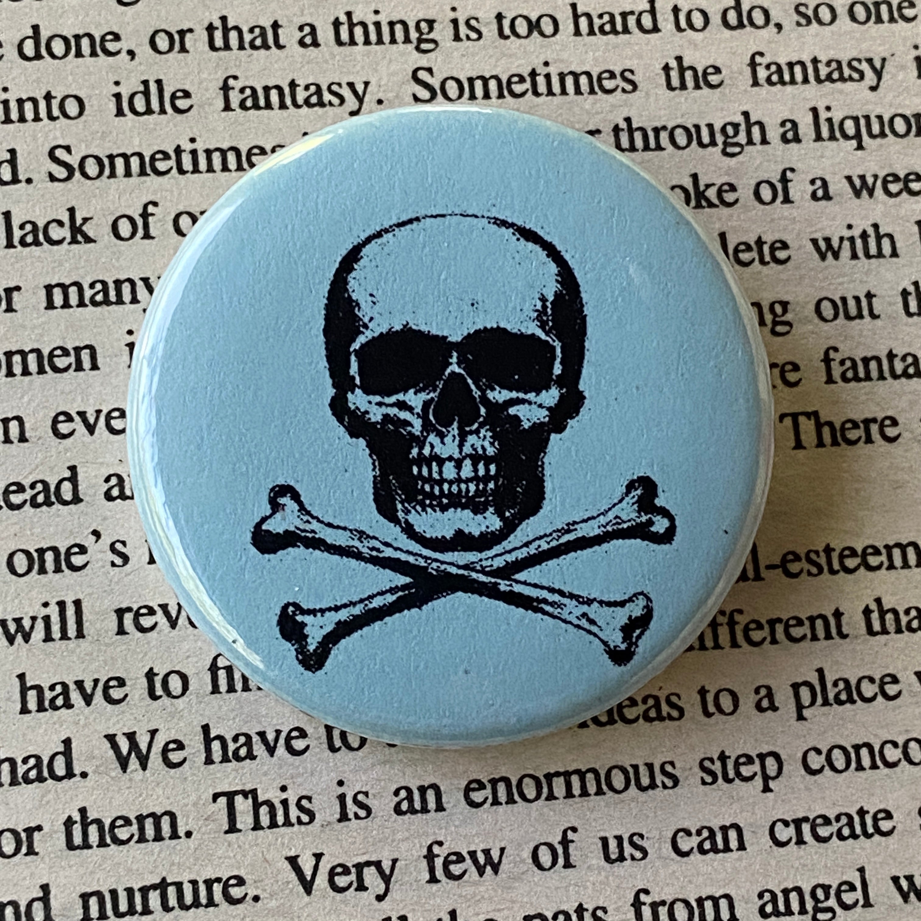 Poison - Hand Pressed Button/Pin - 1.5"