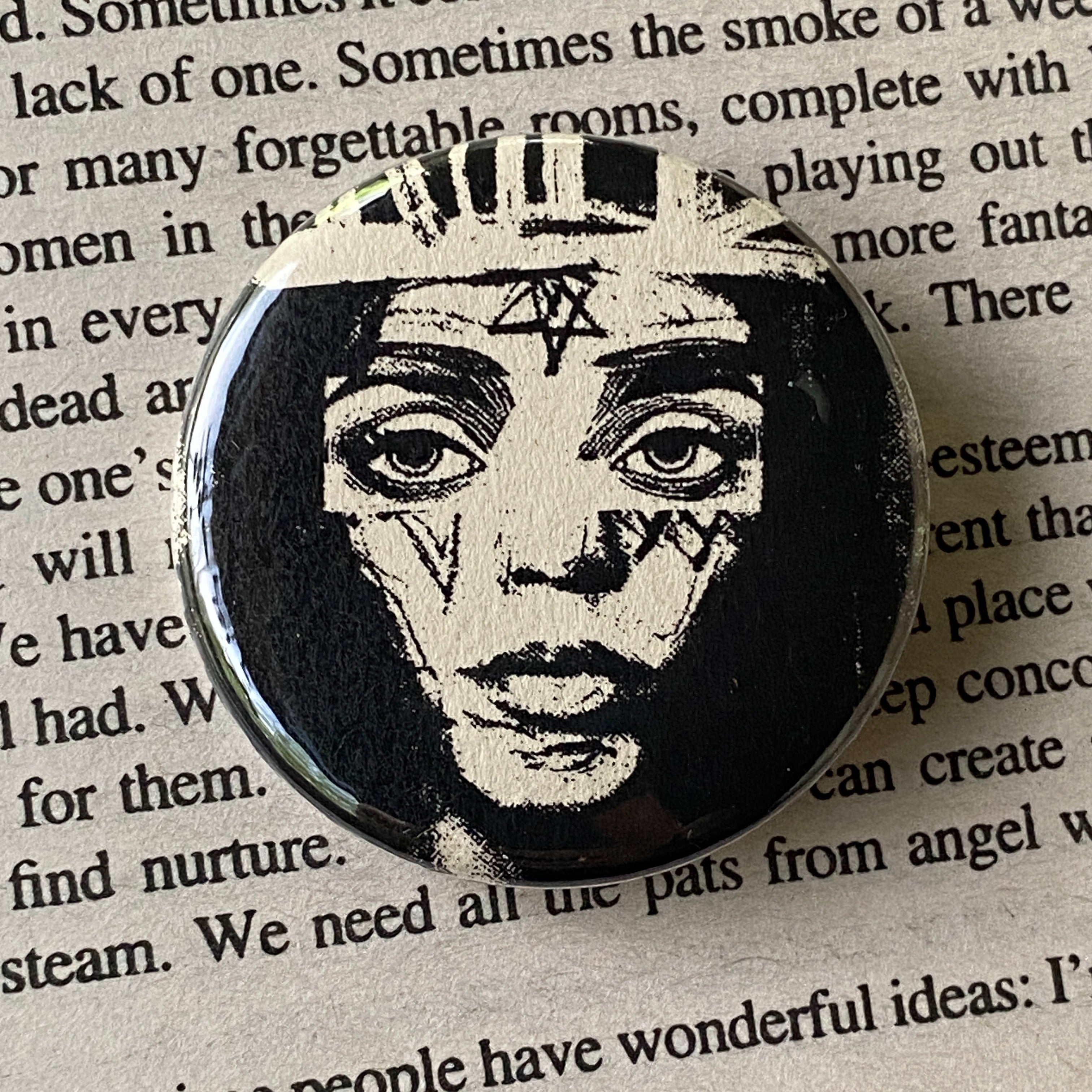 Revolution - Hand Pressed Button/Pin - 1.5"
